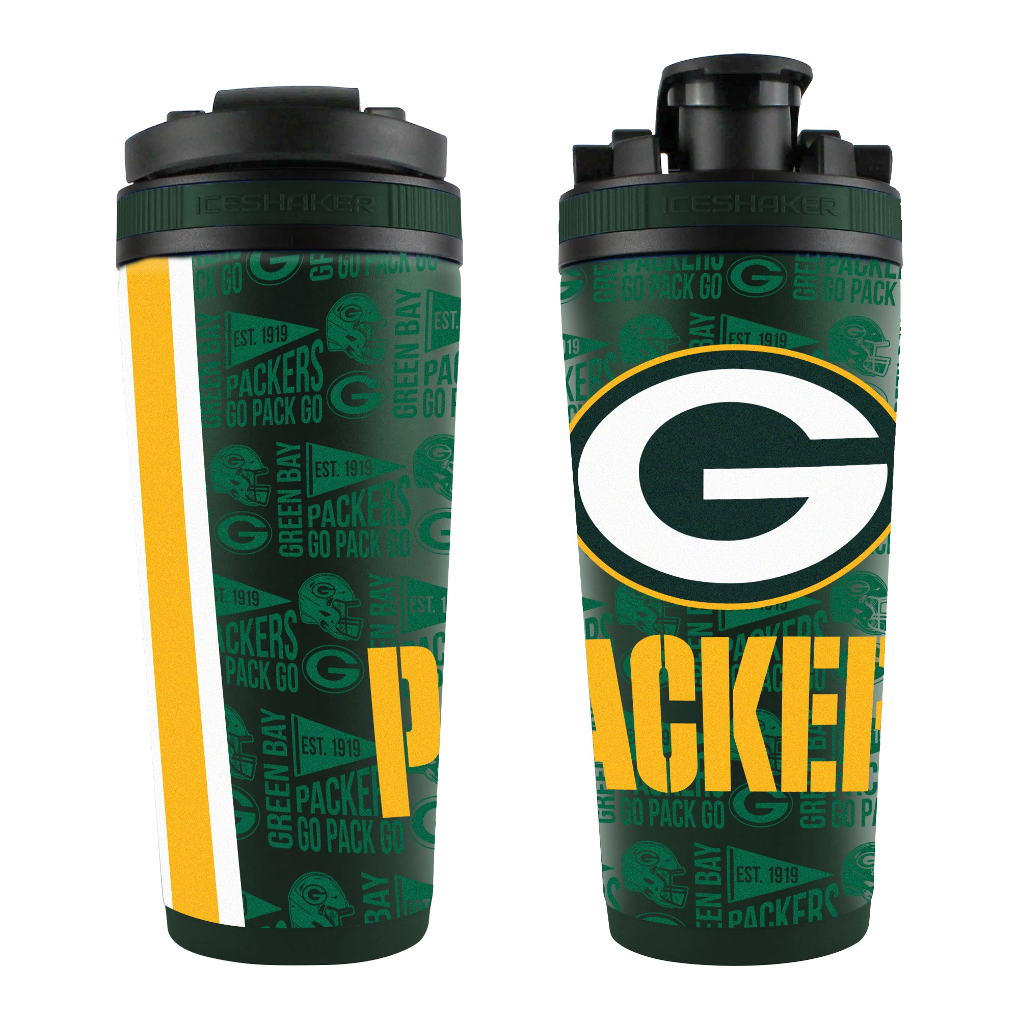 Officially Licensed Green Bay Packers 4D Ice Shaker