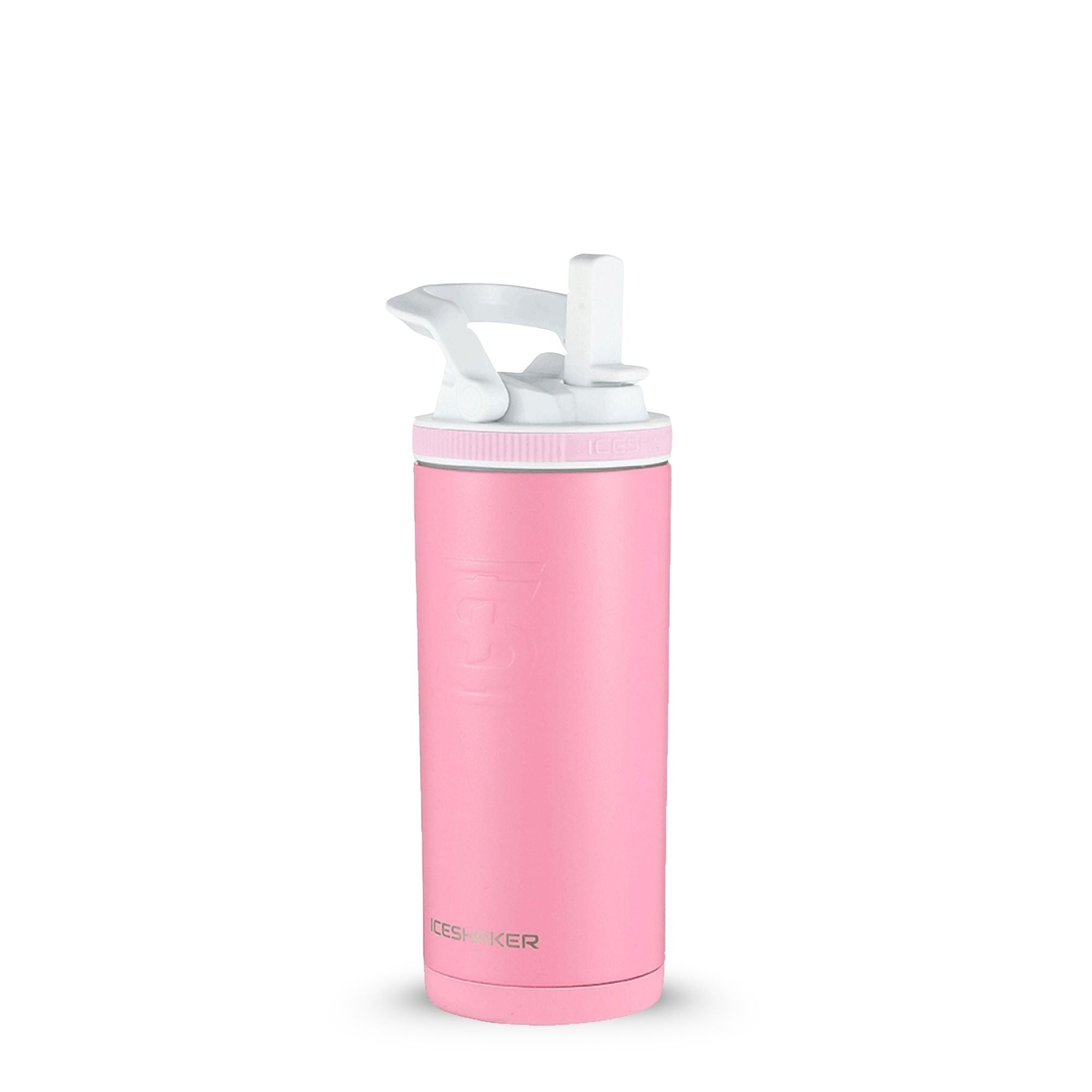 Kids Leak Proof, Insulated Sport Bottle, Pink | Ice Shaker