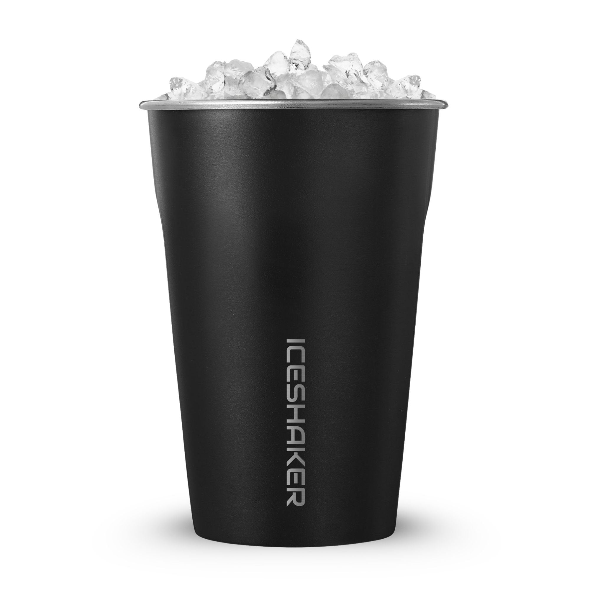 Black 20oz Stainless Steel Cups - 3 Pack