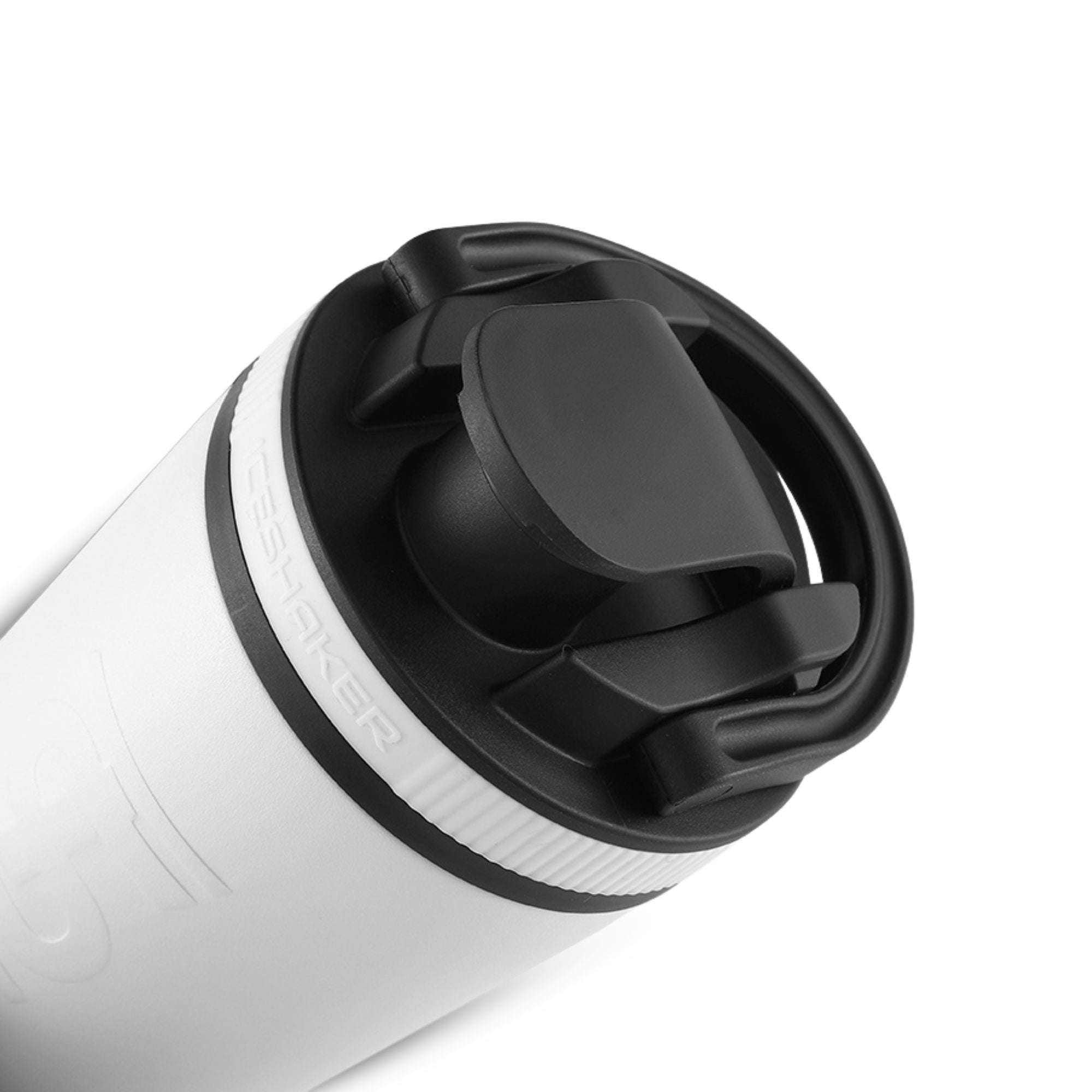 Ice Shaker X Bumpboxx Speaker Bottle - White