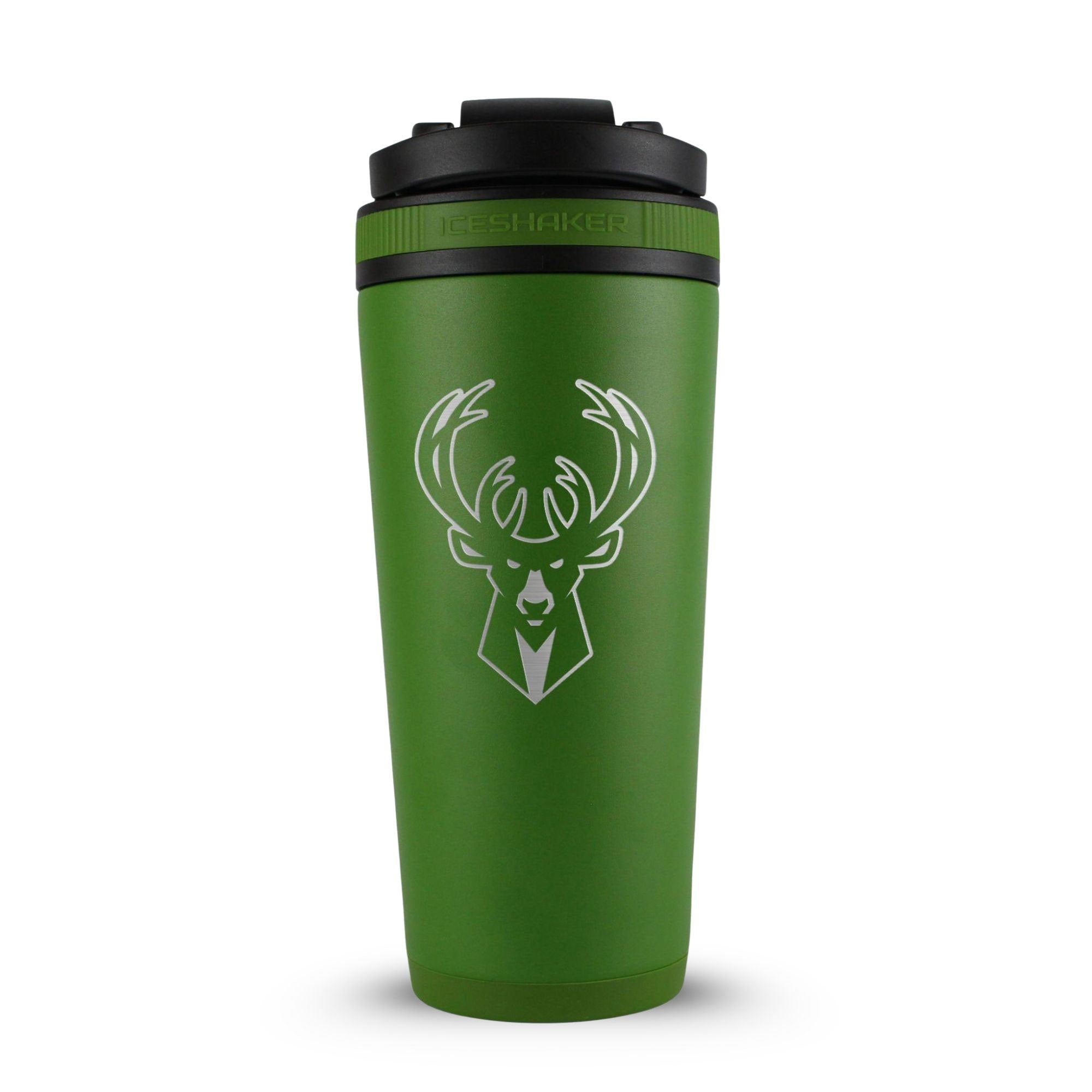 Officially Licensed Milwaukee Bucks 26oz Ice Shaker