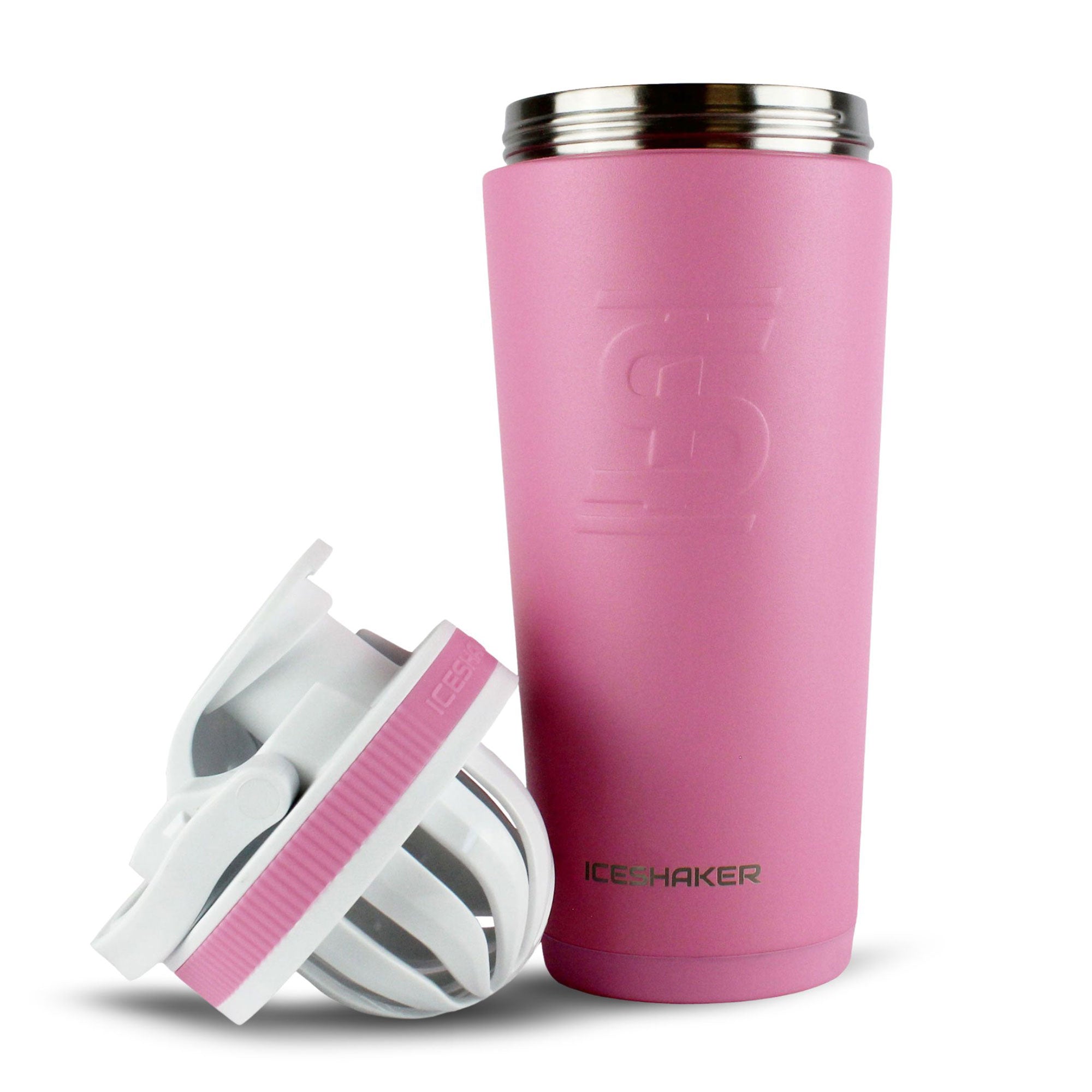 Pink 26oz Ice Shaker Bundle