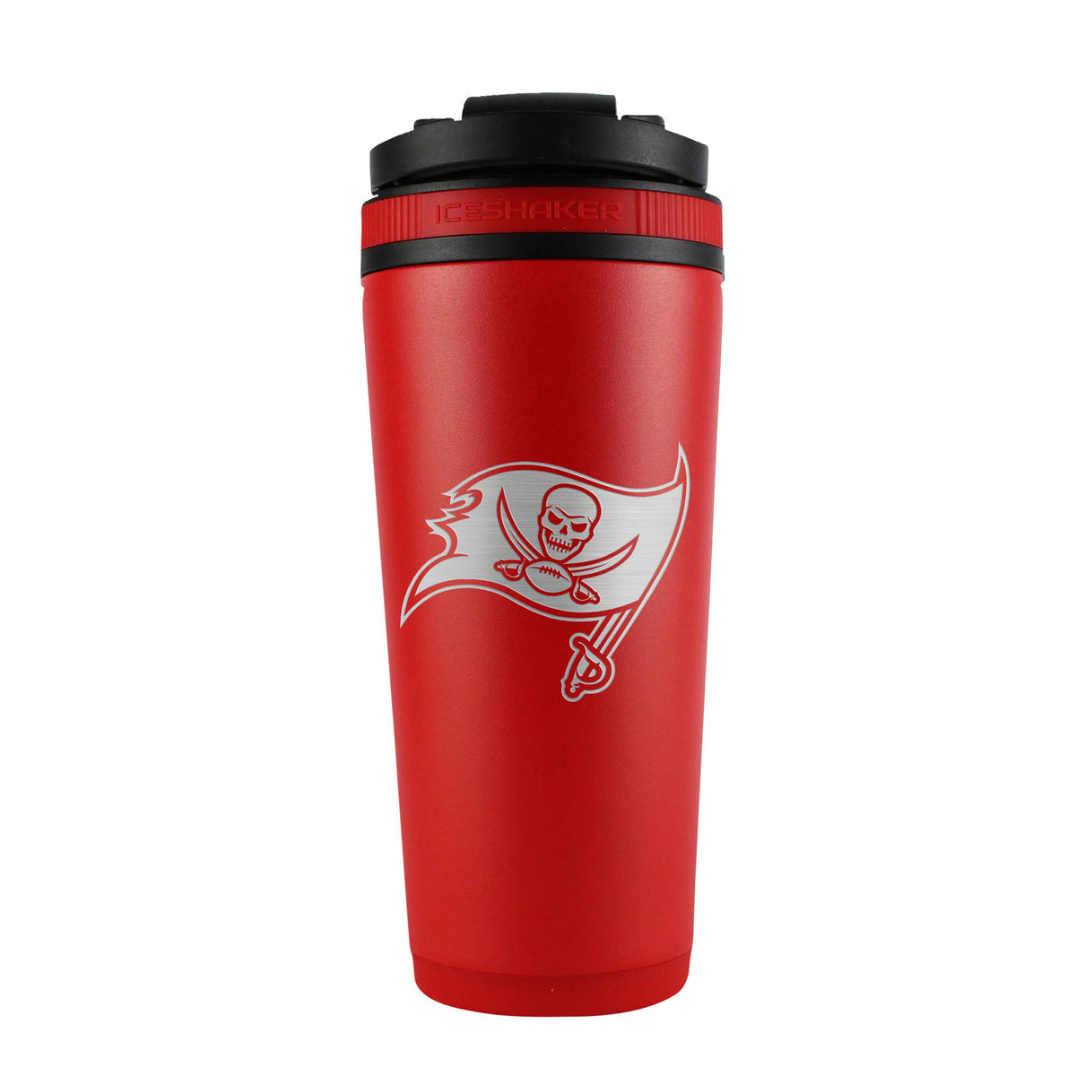 Official NFL Tampa Bay Buccaneers Red Insulated Bottle | Ice Shaker