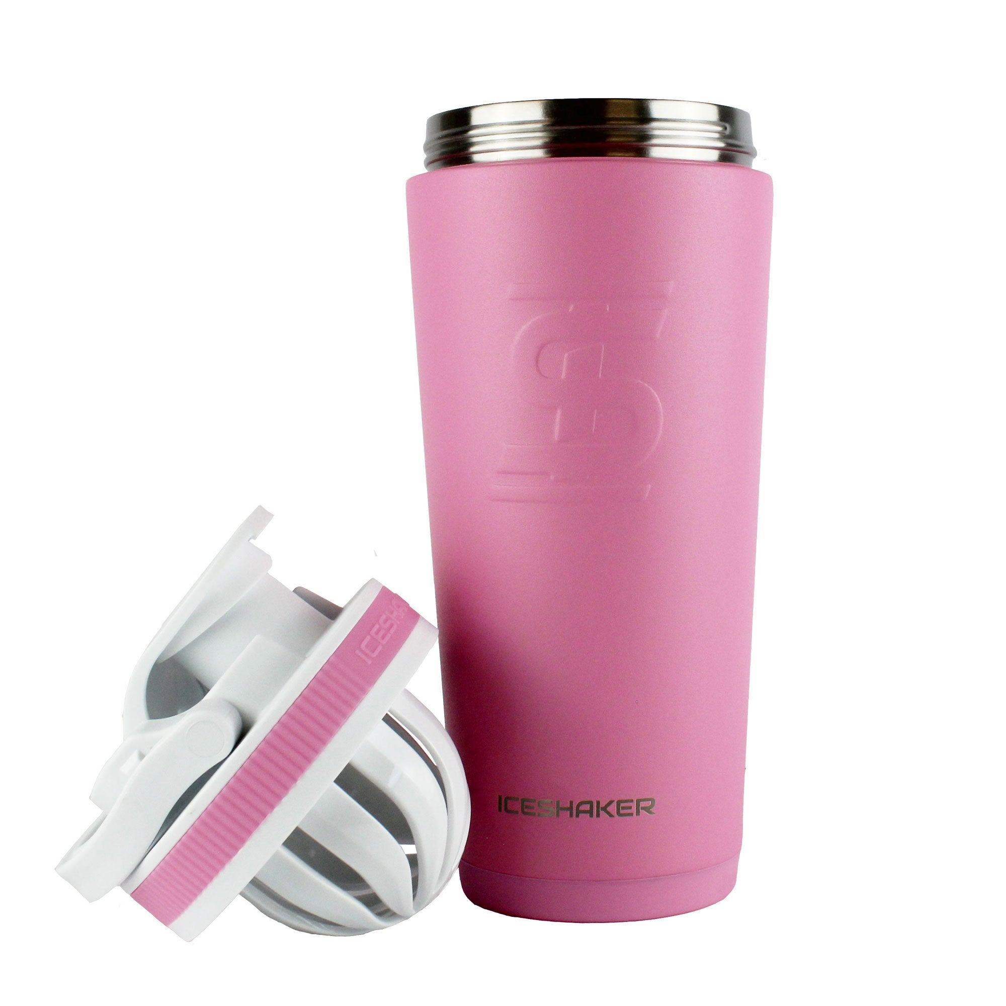 FIT2SERVE Pink 26oz Shaker