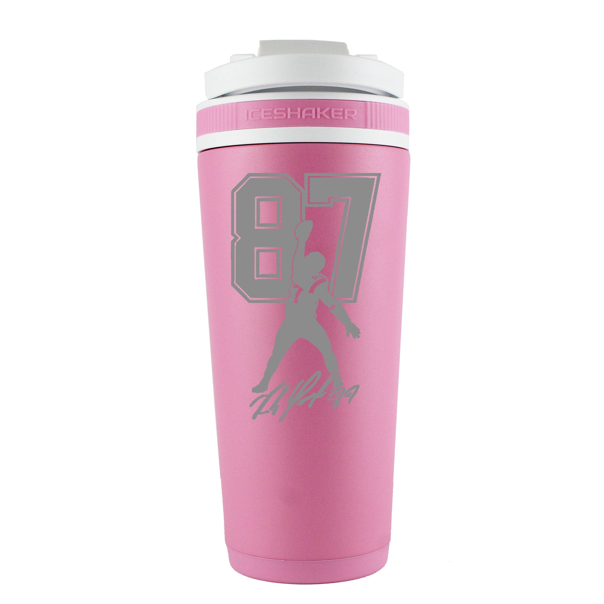 Gronk Signature Edition 26oz Ice Shaker - Pink