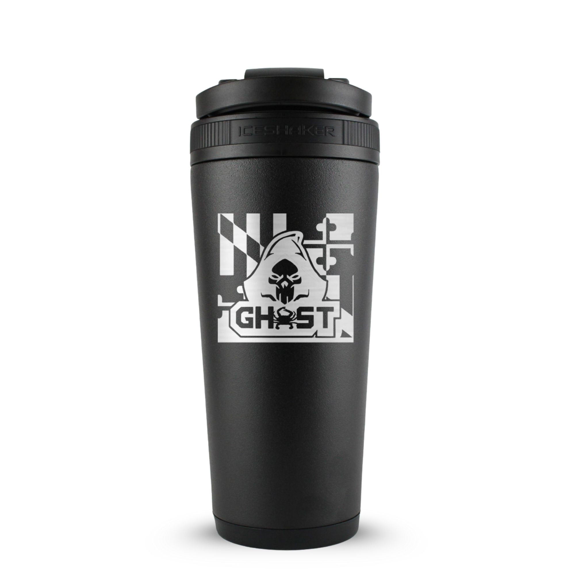 Custom Chesapeake Ghost Baseball 26oz Ice Shaker