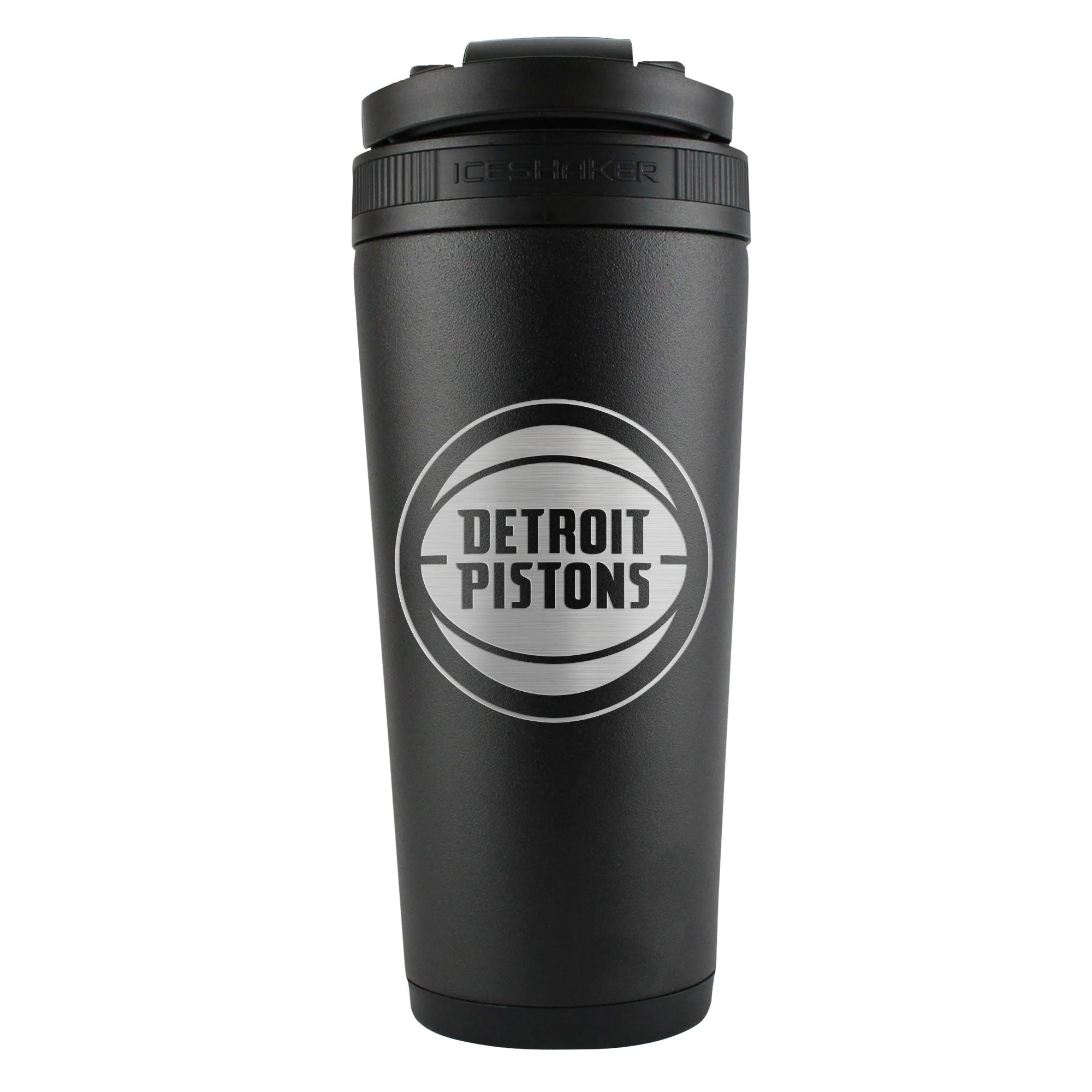 Officially Licensed Detroit Pistons 26oz Ice Shaker - Black