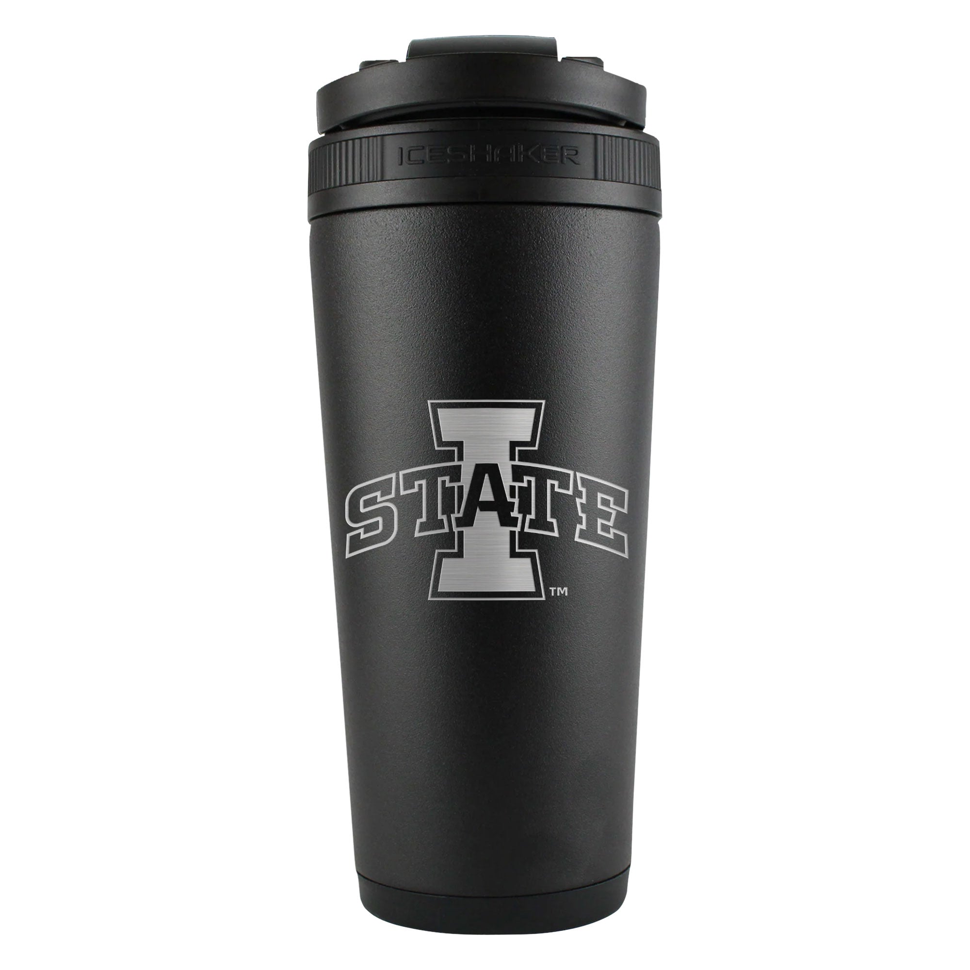 NCAA Iowa State University 26oz Ice Shaker Black Ice Shaker