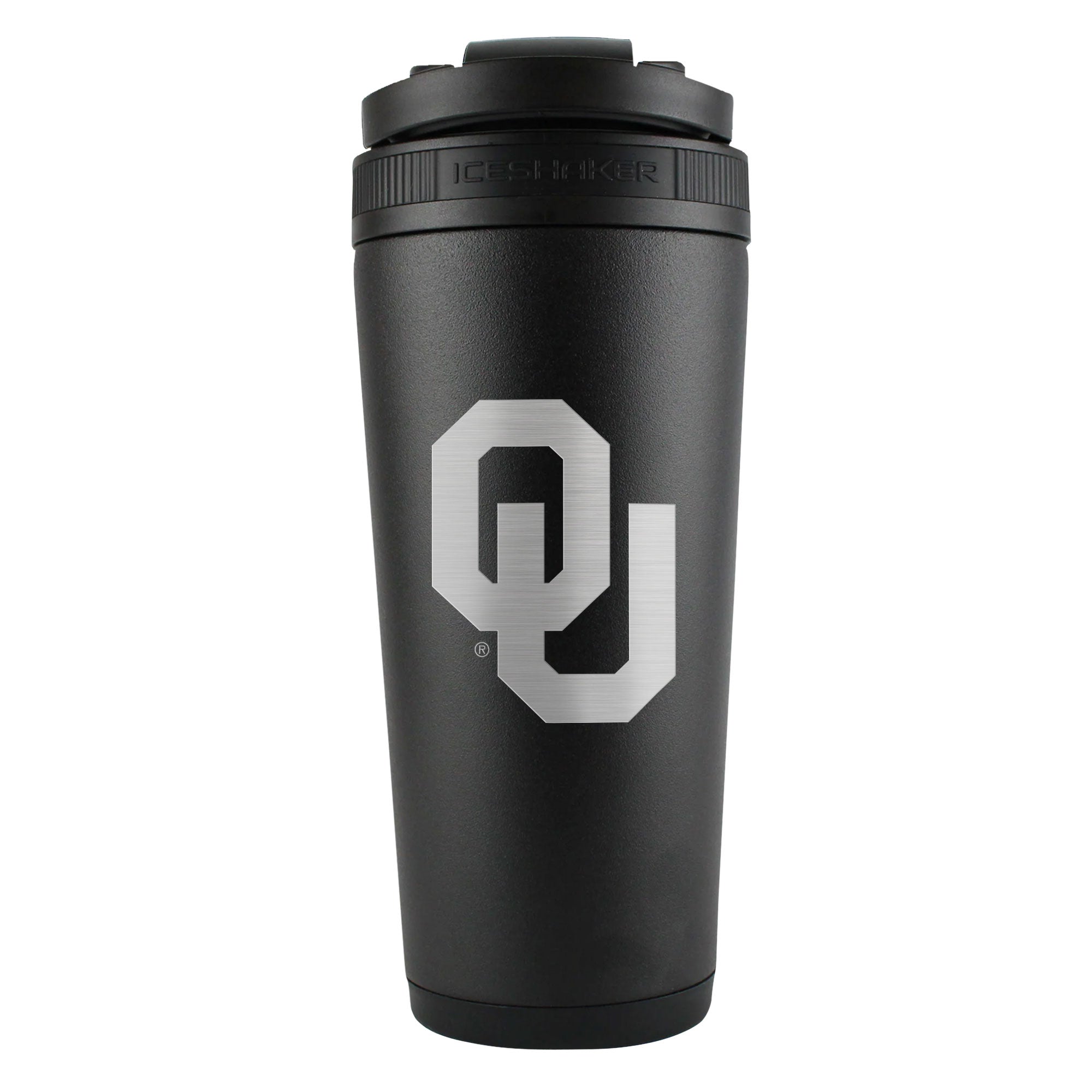 Officially Licensed University of Oklahoma 26oz Ice Shaker - Black