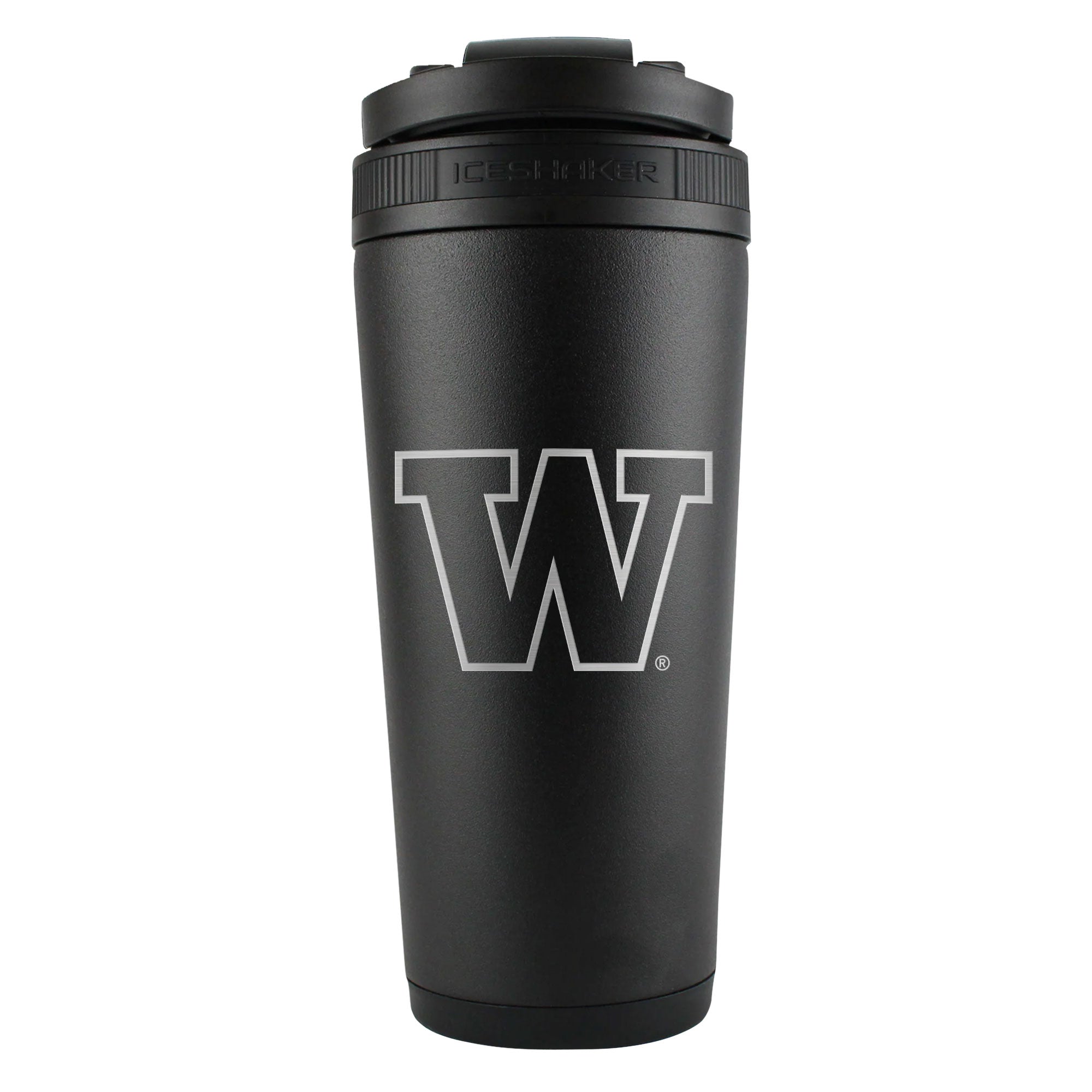Officially Licensed University of Washington 26oz Ice Shaker - Black