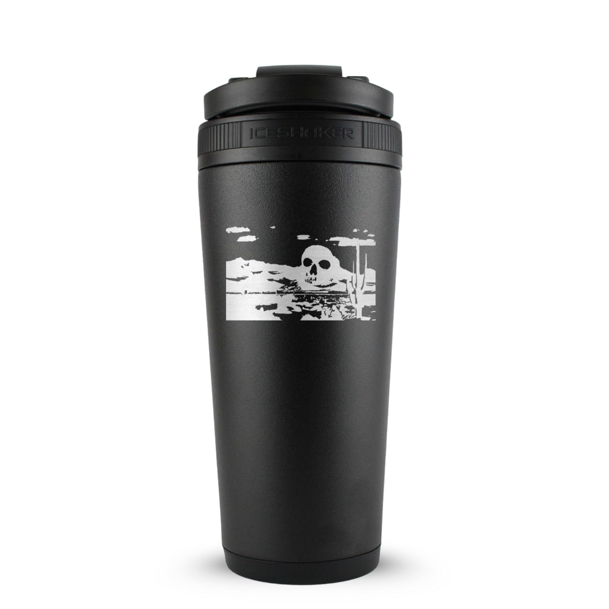 Custom Desert Ghost Baseball 26oz Ice Shaker