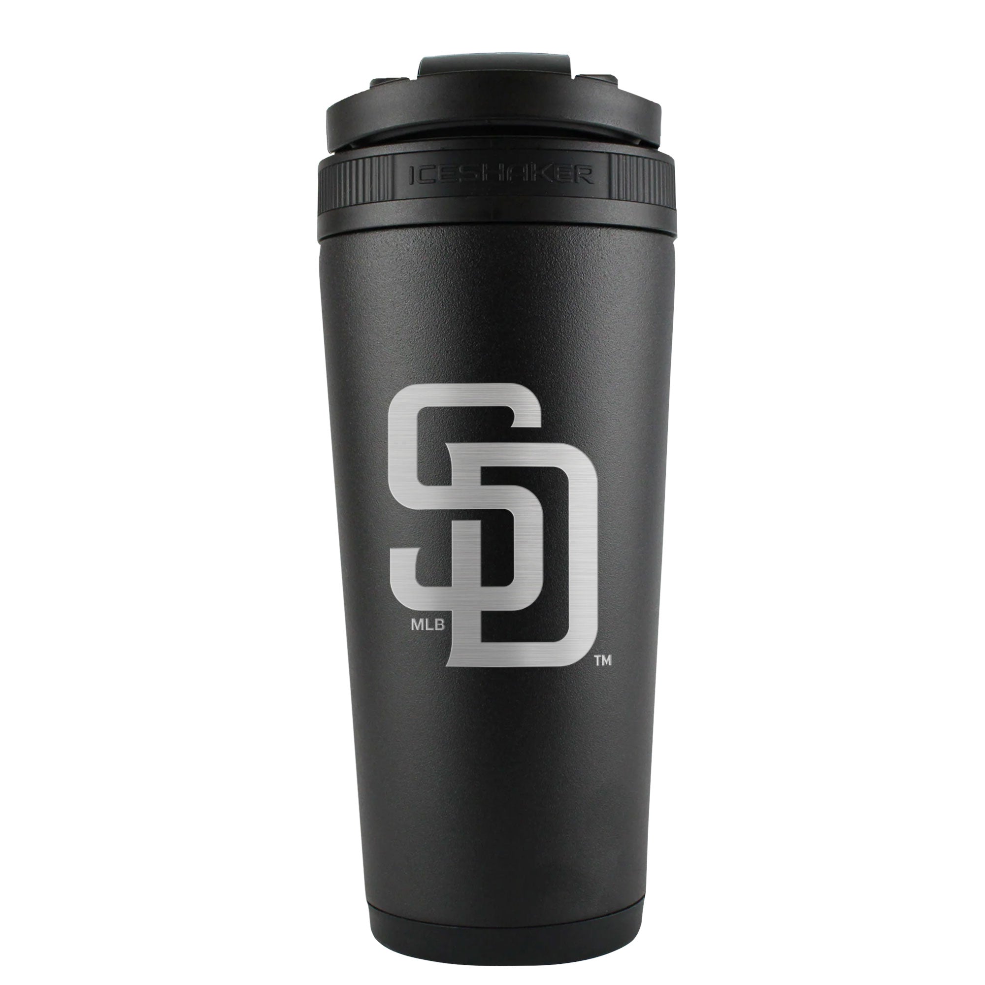 Officially Licensed San Diego Padres 26oz Ice Shaker - Black
