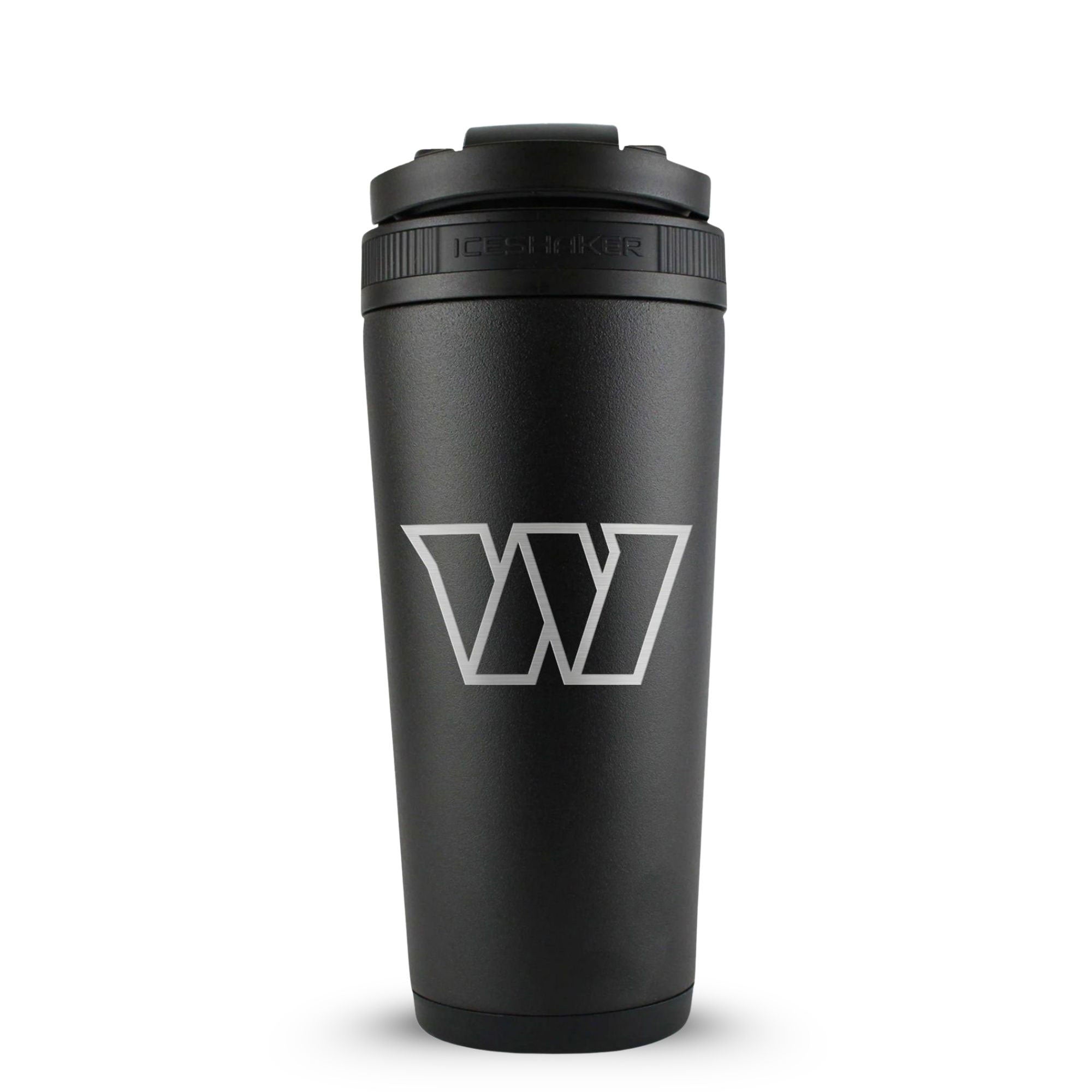 Officially Licensed Washington Commanders 26oz Ice Shaker - Black