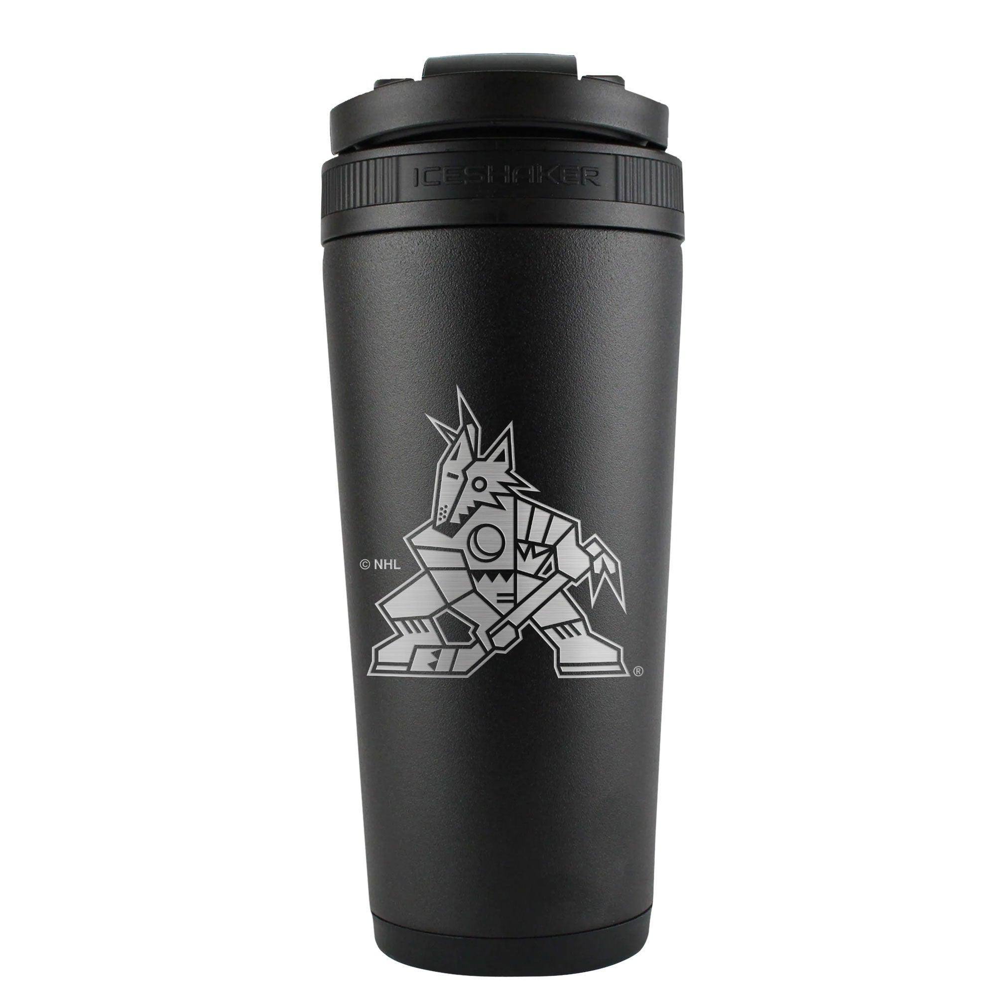 Officially Licensed Arizona Coyotes 26oz Ice Shaker - Black