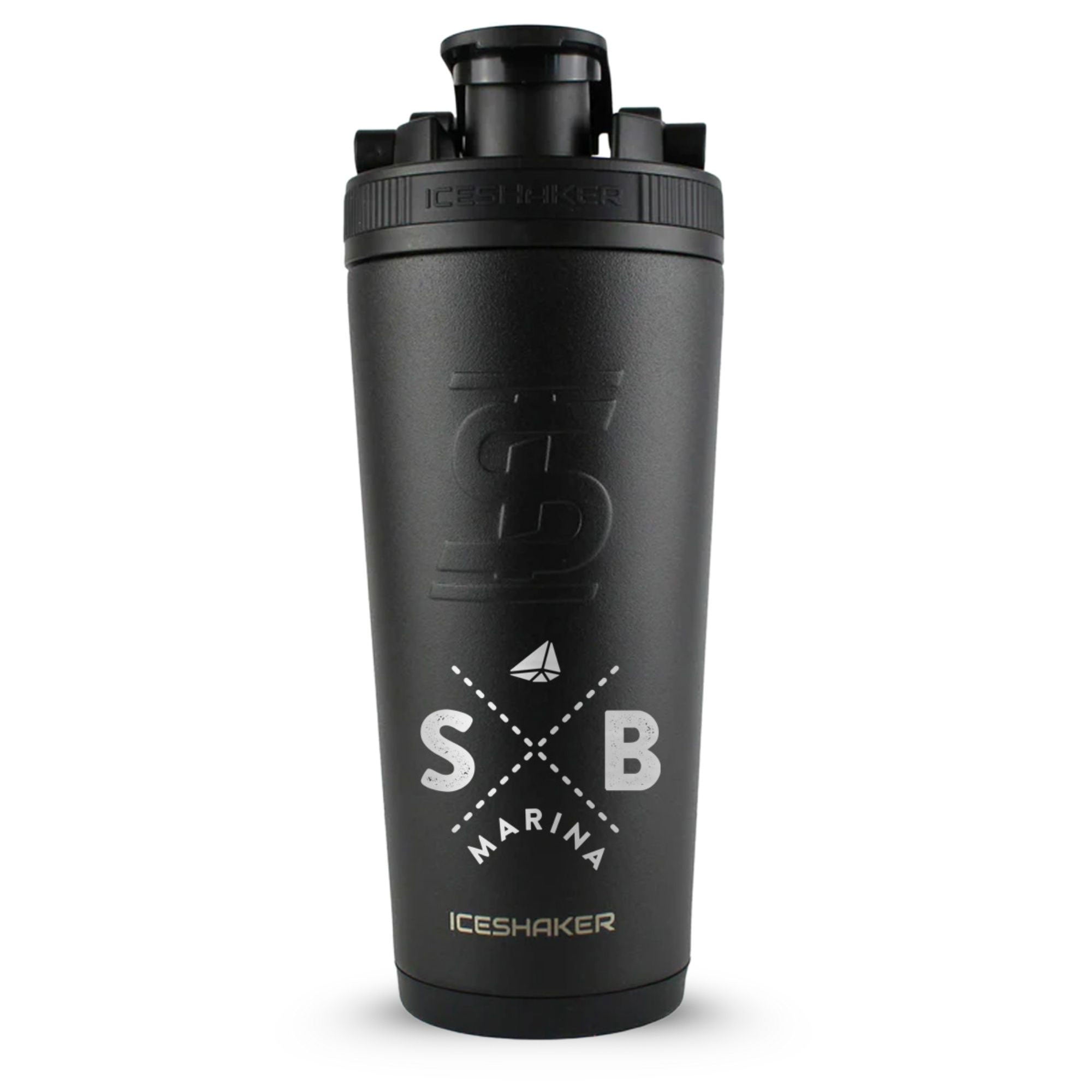 Sapphire Bay Marina Custom 26oz Ice Shakers