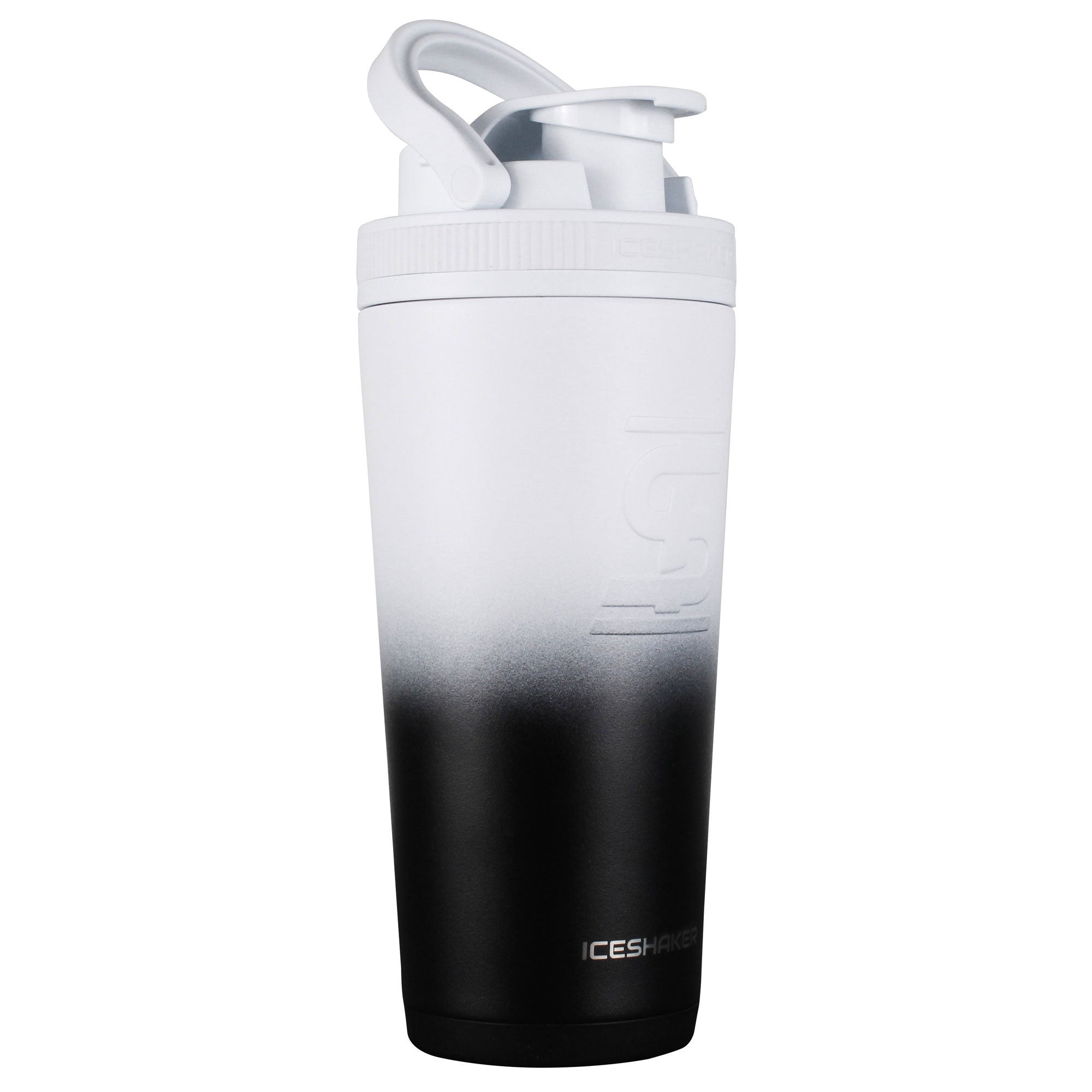 FIT2SERVE Black White Ombre 26oz Shaker