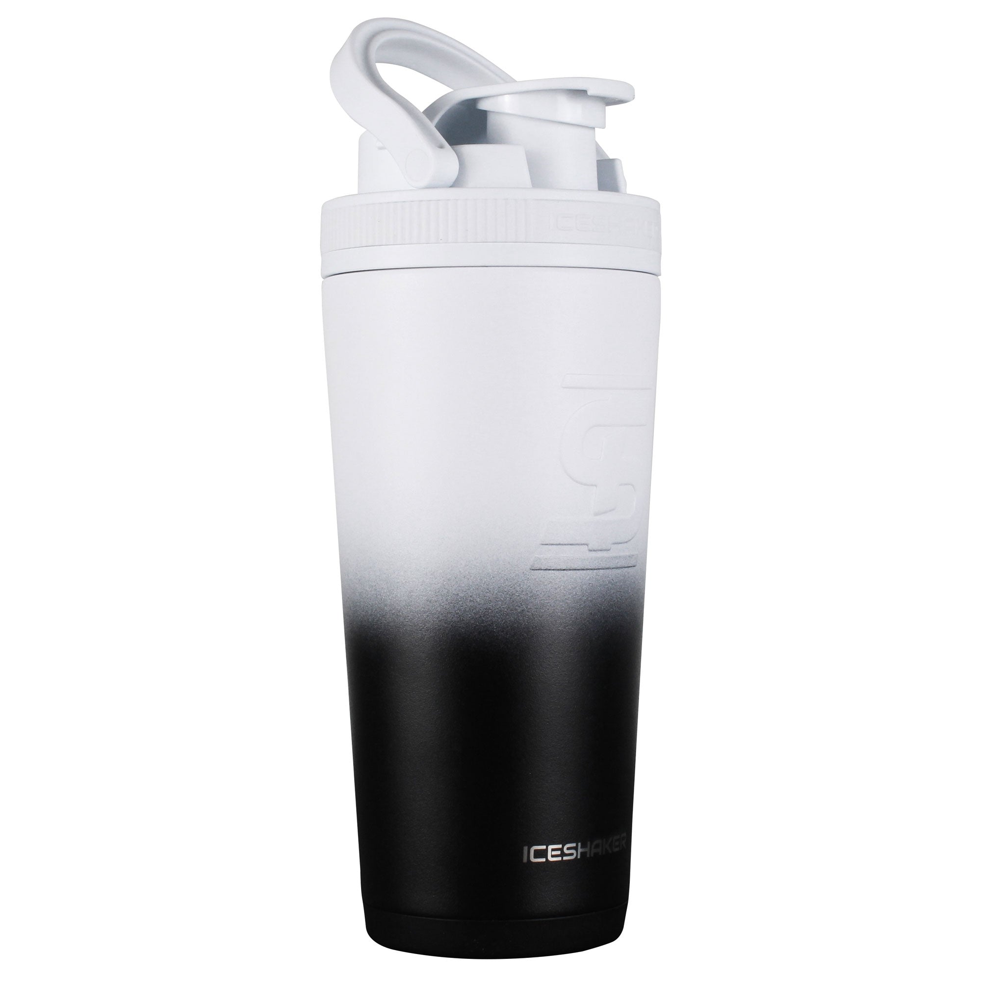 Ice Shaker 26oz Bottle with Flex Lid - Red/Black Ombre
