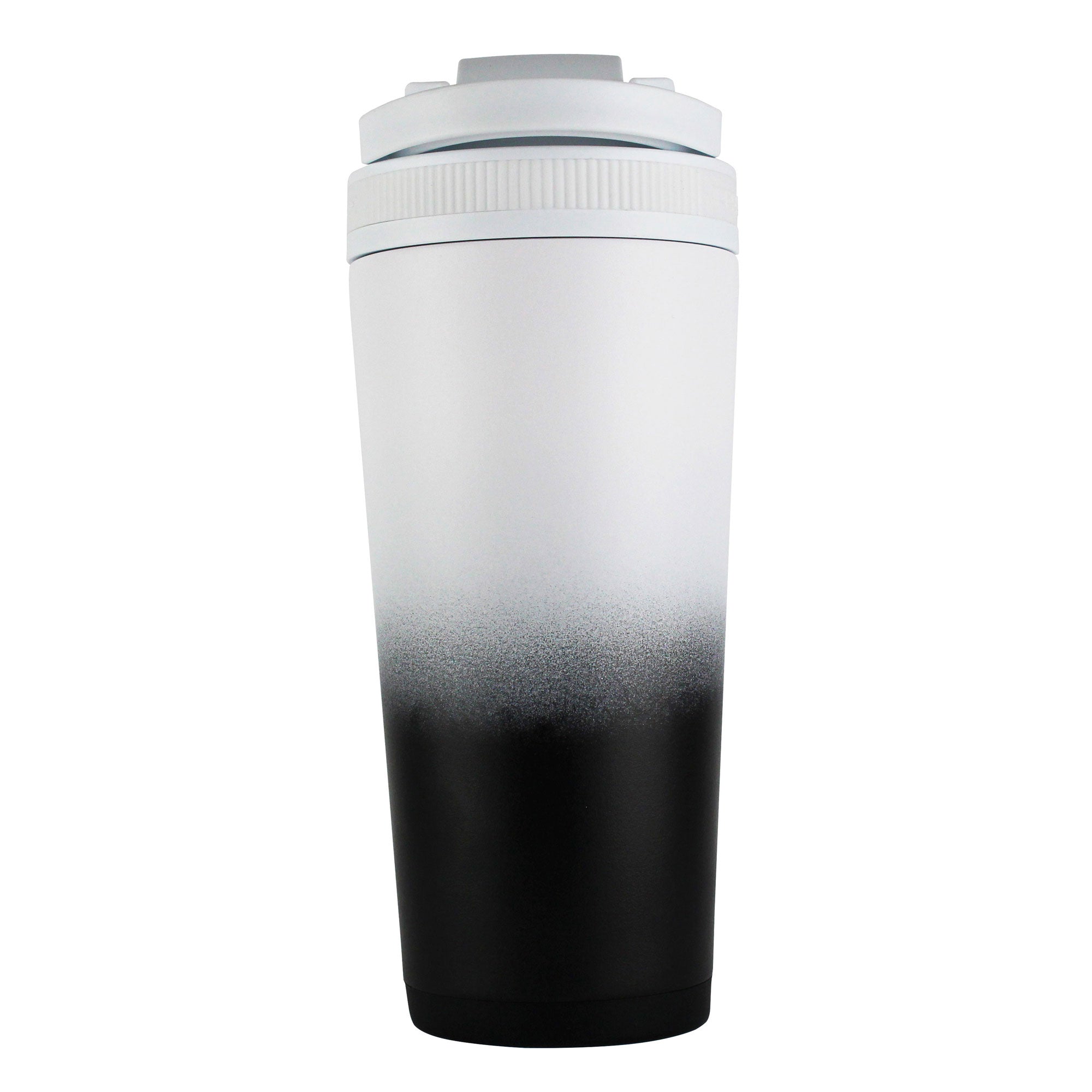 26oz Ice Shaker - Black White Ombre