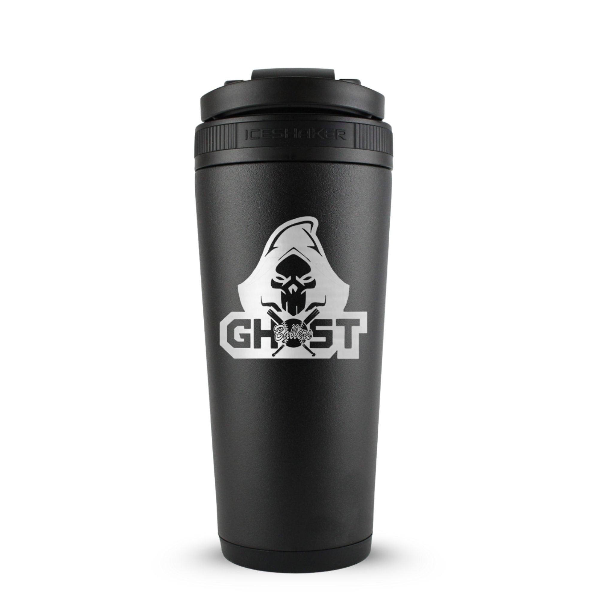 Custom Ghost Ballers Baseball 26oz Ice Shaker