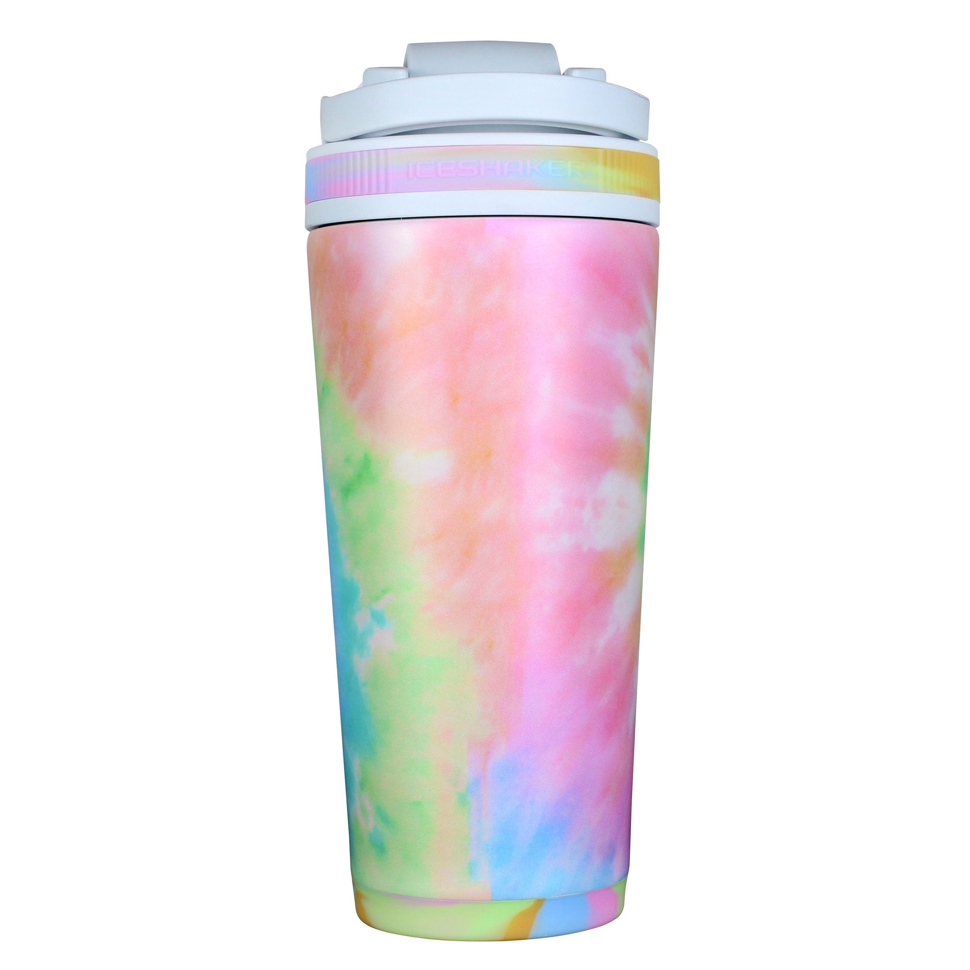 26oz Ice Shaker - Cotton Candy Tie Dye