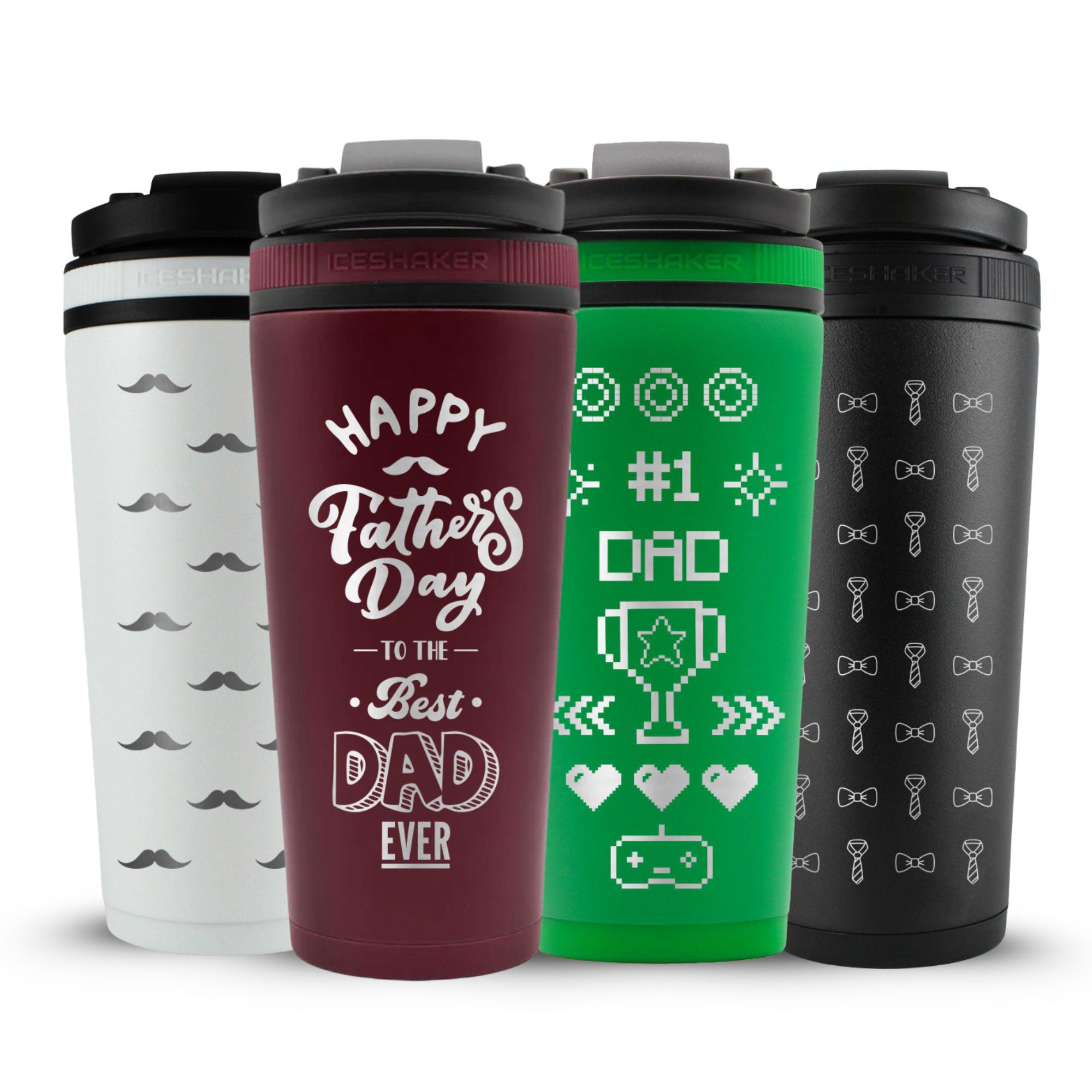 Father's Day Engraved 26oz Ice Shakers