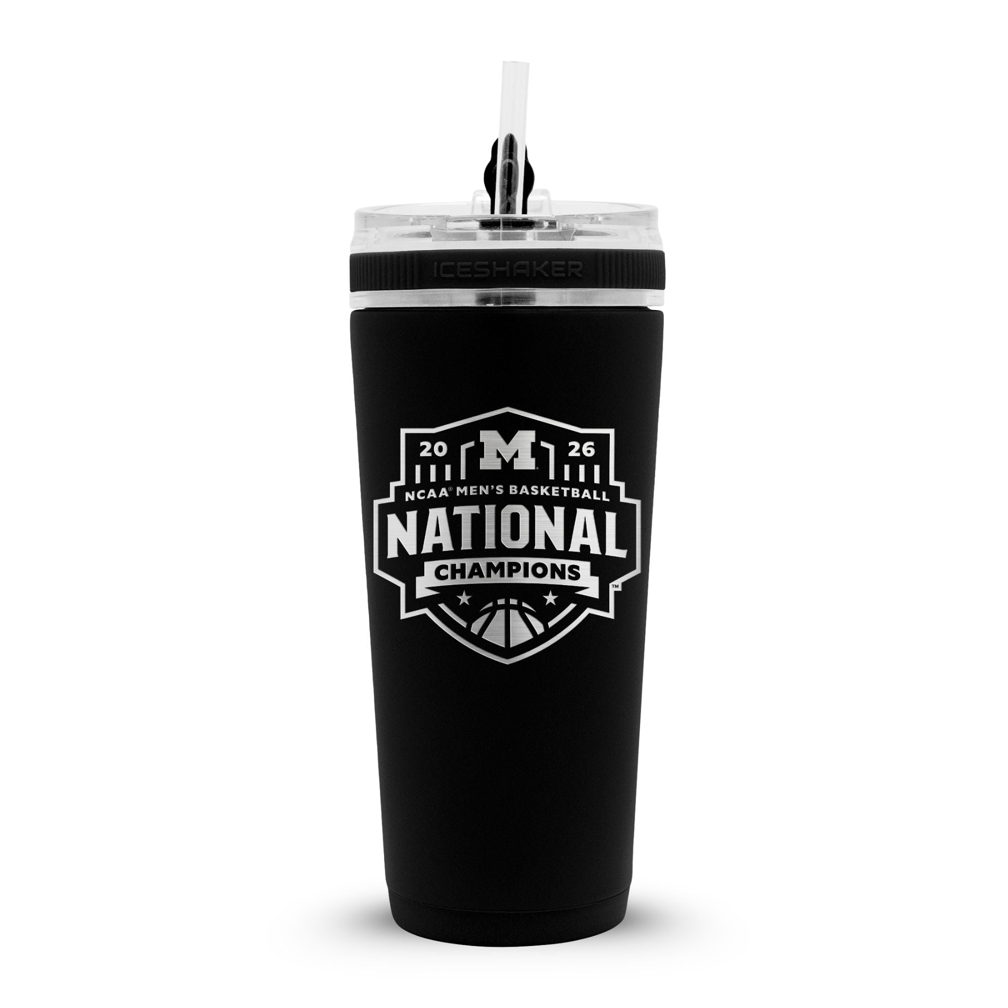 Michigan NCAA 2026 Men's Basketball Champions Flex Bottle | Ice Shaker