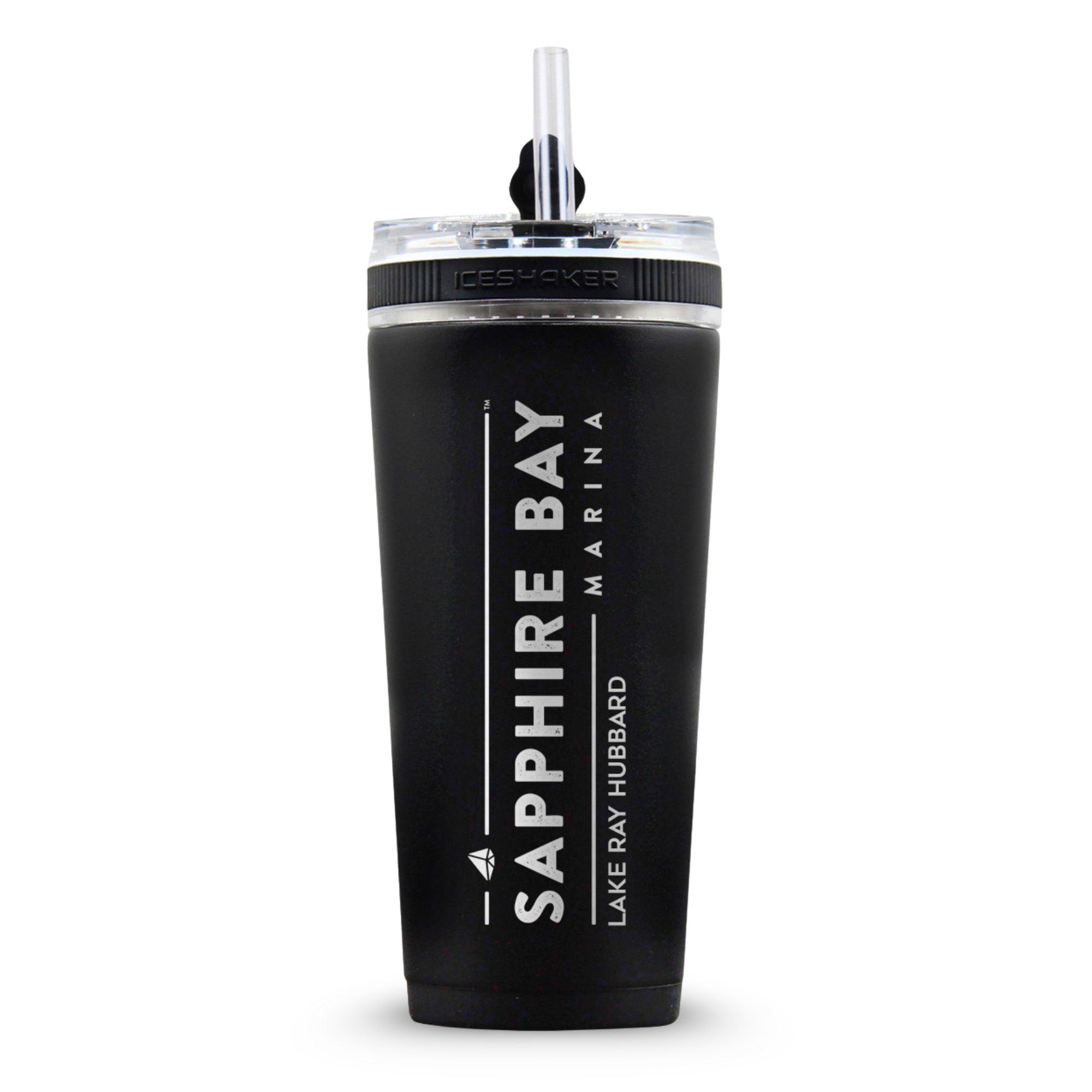 Sapphire Bay Marina Custom 26oz Flex Bottles