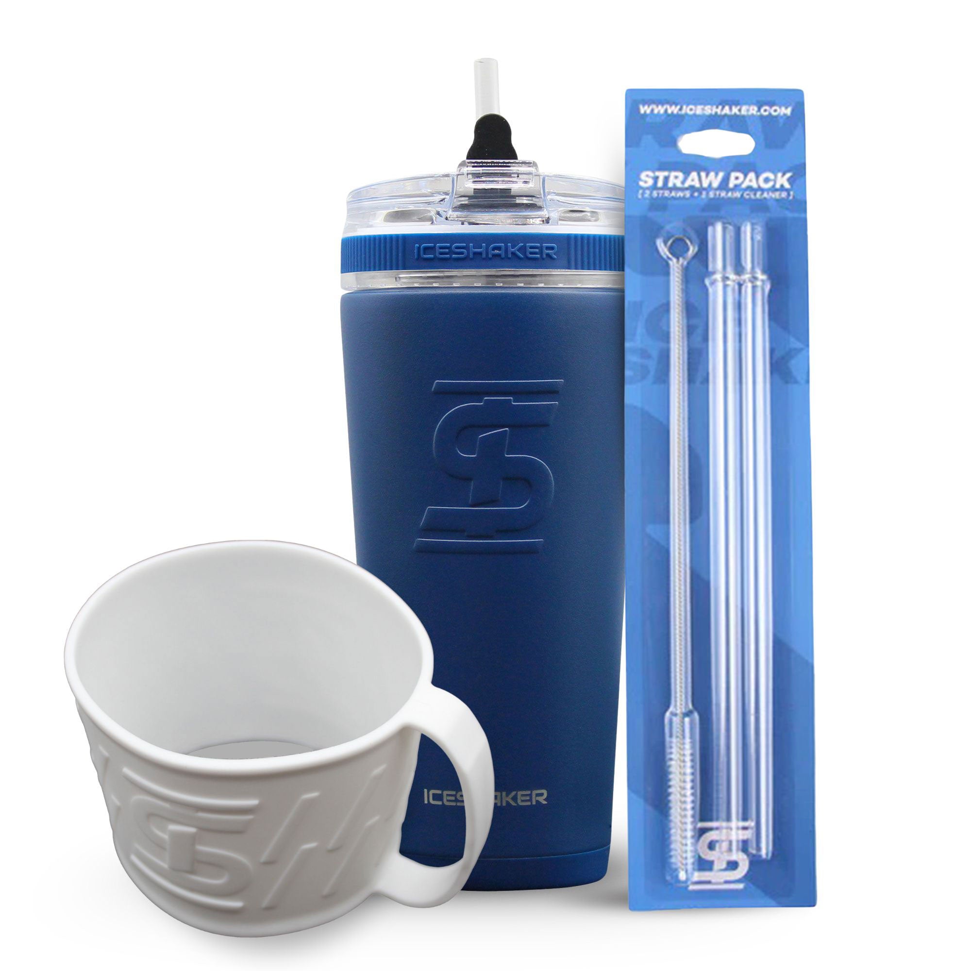 Navy 26oz Flex Bottle Bundle
