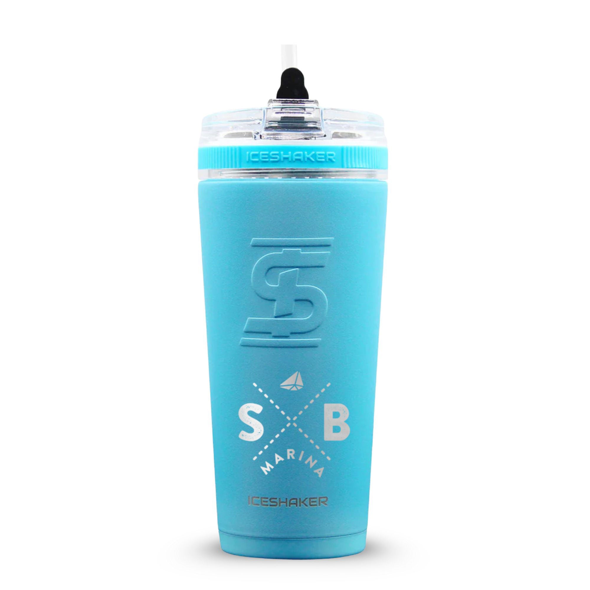 Sapphire Bay Marina Custom 26oz Flex Bottles