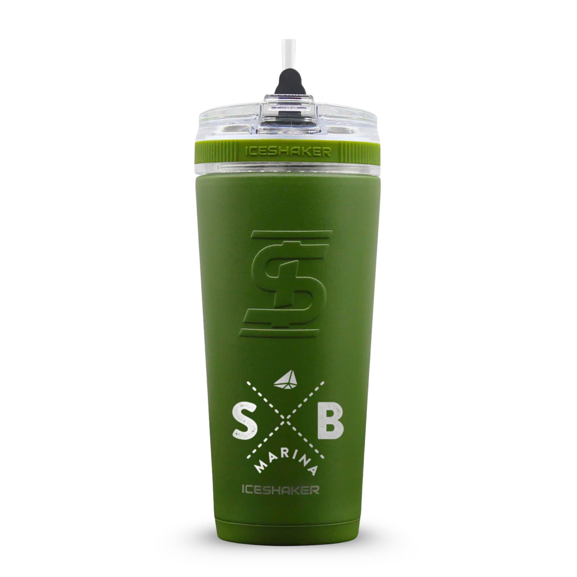 Sapphire Bay Marina Custom 26oz Flex Bottles