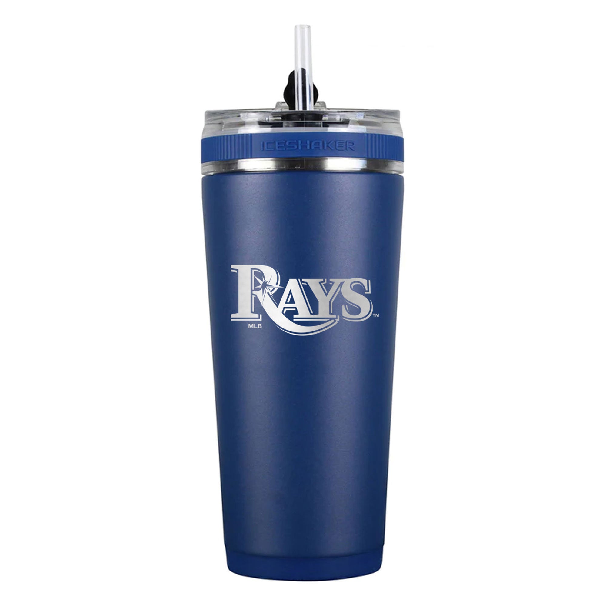 Officially Licensed Tampa Bay Rays 26oz Flex Bottle - Navy