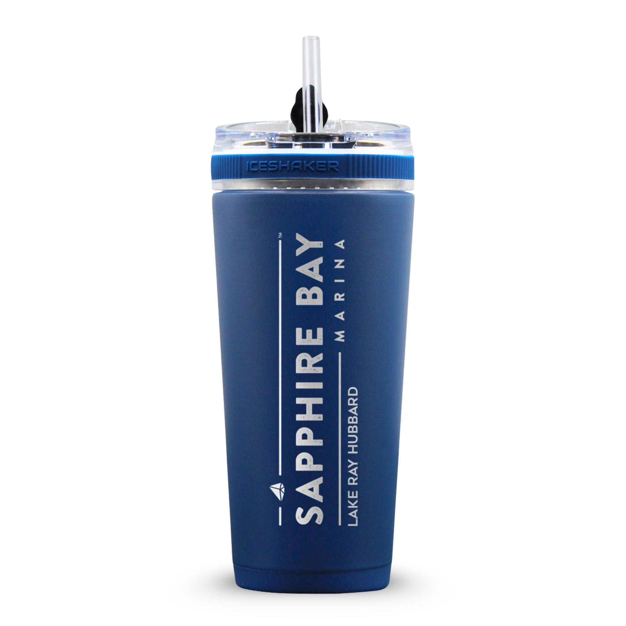 Sapphire Bay Marina Custom 26oz Flex Bottles