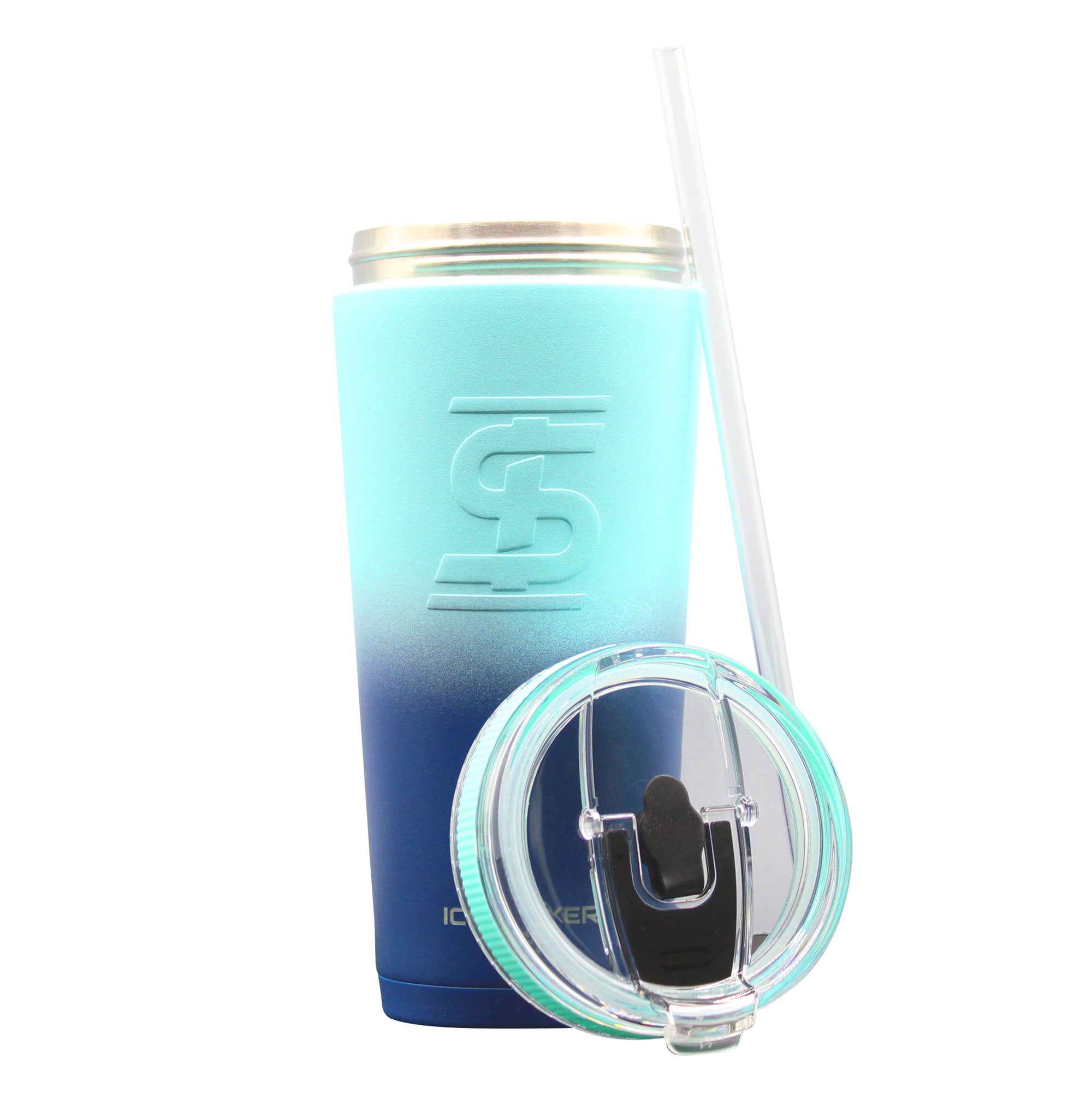 26oz Flex Bottle - Navy Mint Ombre