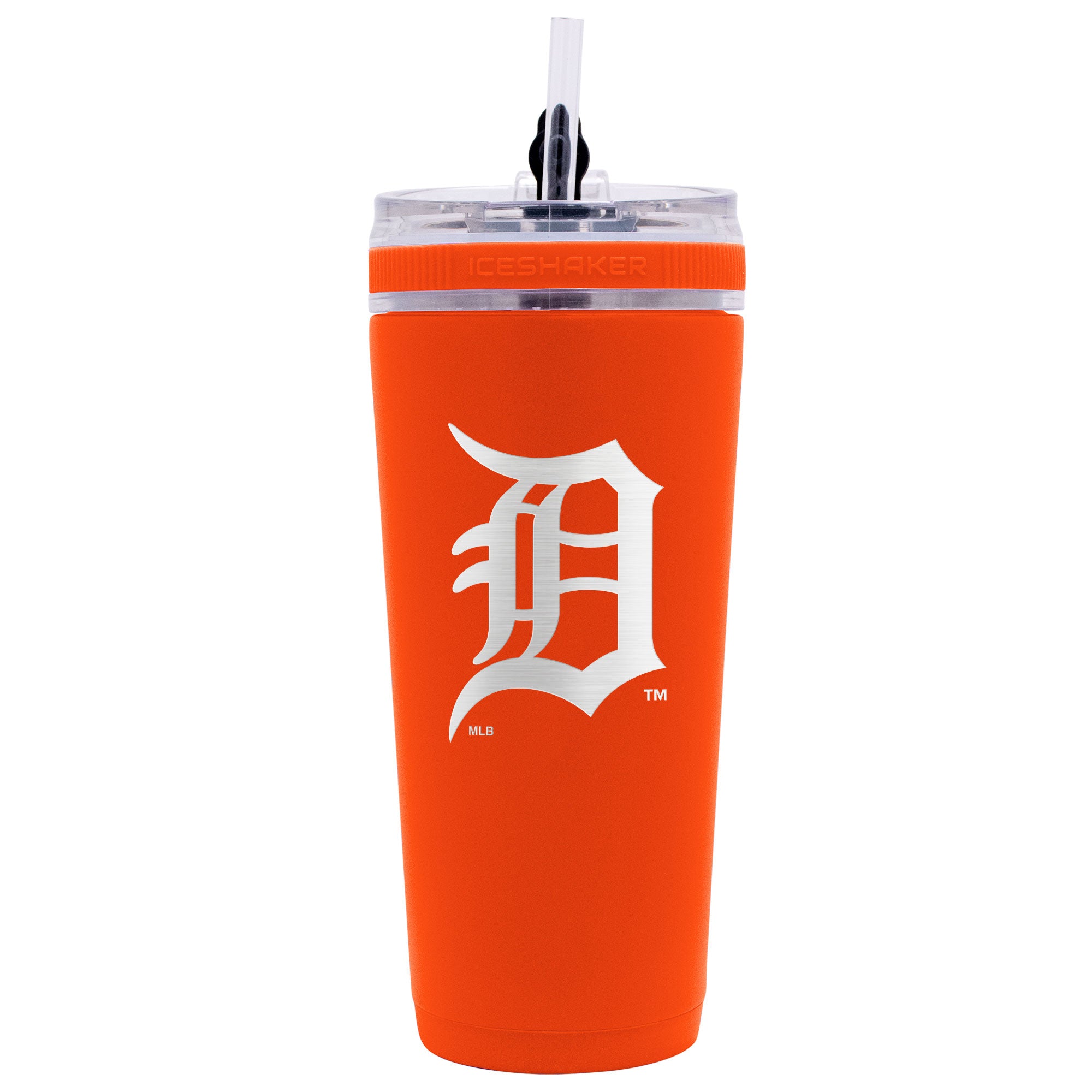 Officially Licensed Detroit Tigers 26oz Flex Bottle - Orange