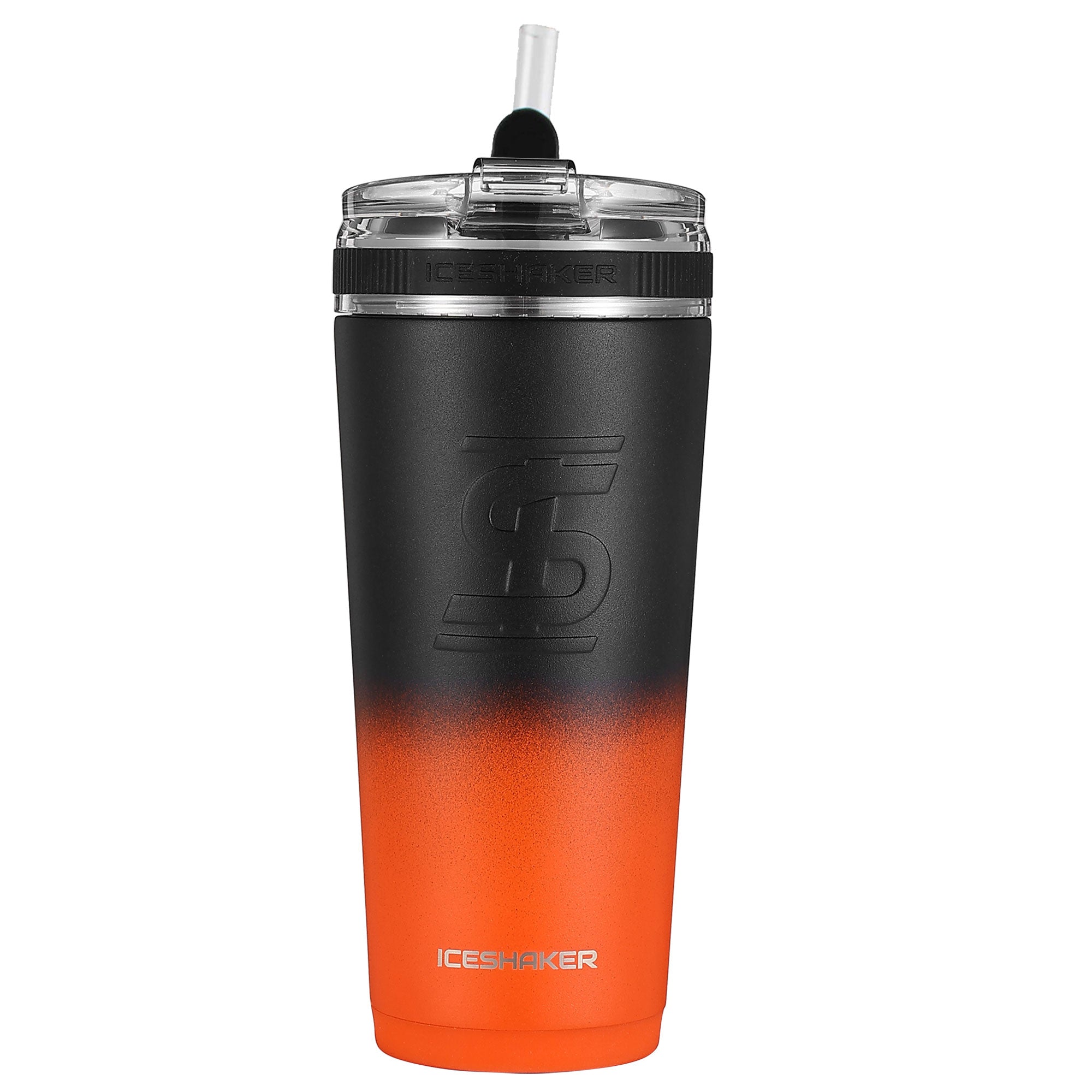 Officially Licensed Cincinnati Bengals 26oz Flex Bottle - Orange Black Ombre