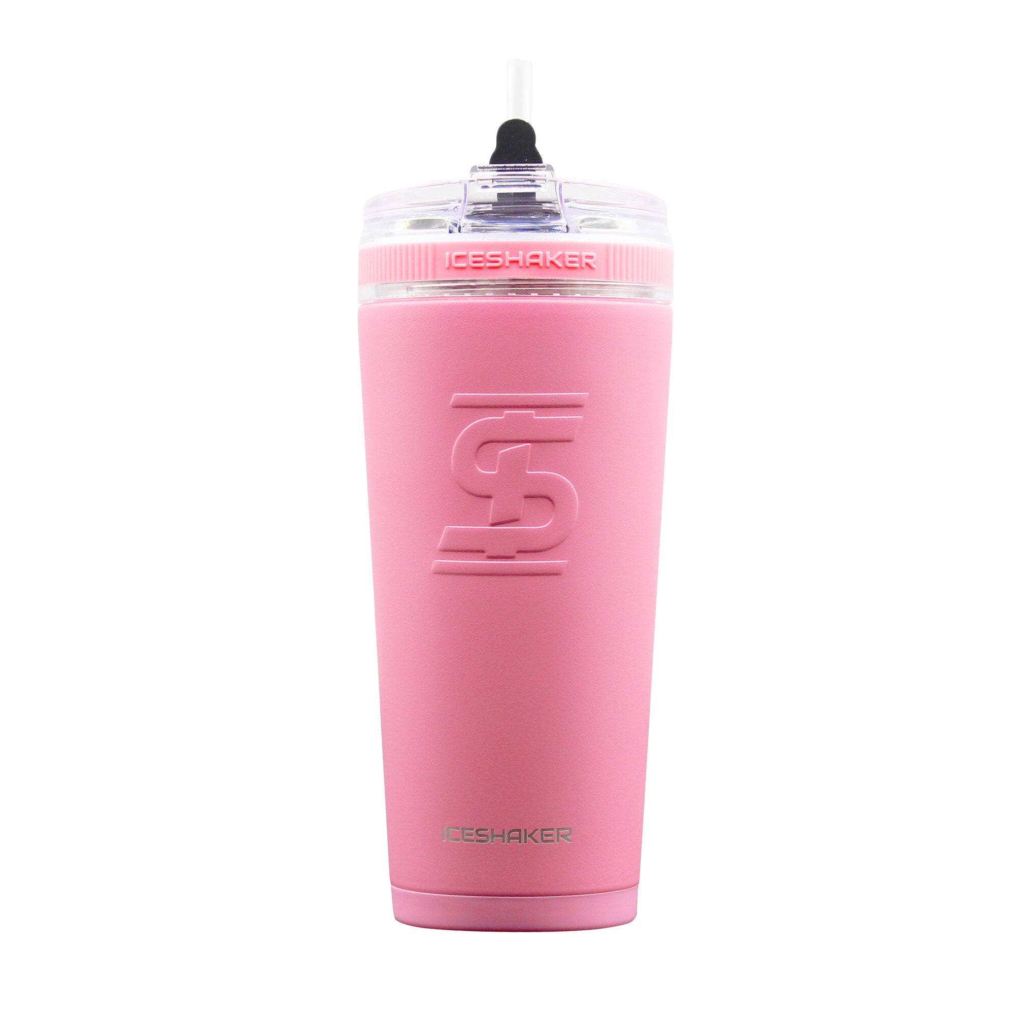Ice Shaker 26FlexPink 26 oz Bottle with Flex Lid Pink