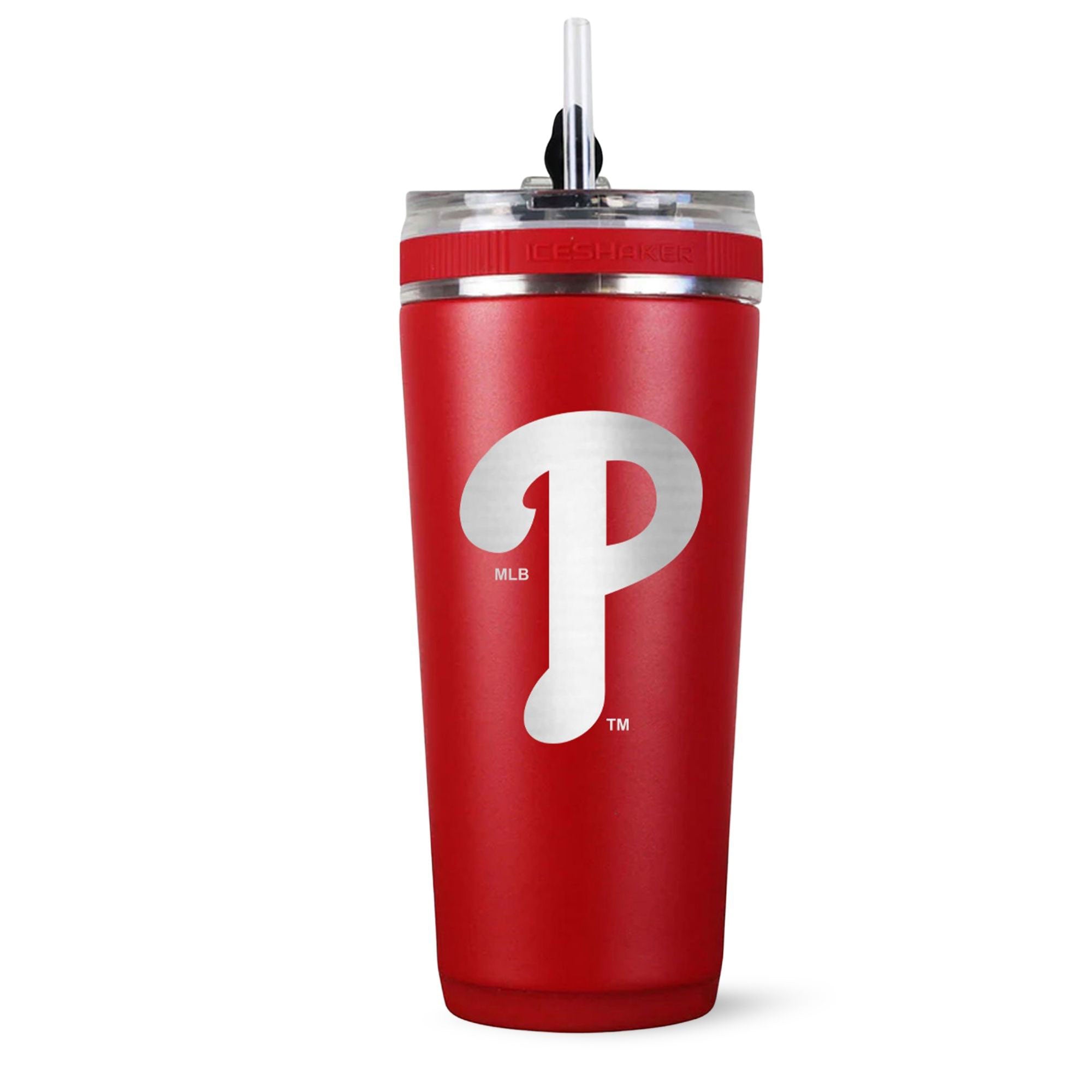 Officially Licensed Philadelphia Phillies 26oz Flex Bottle - Red