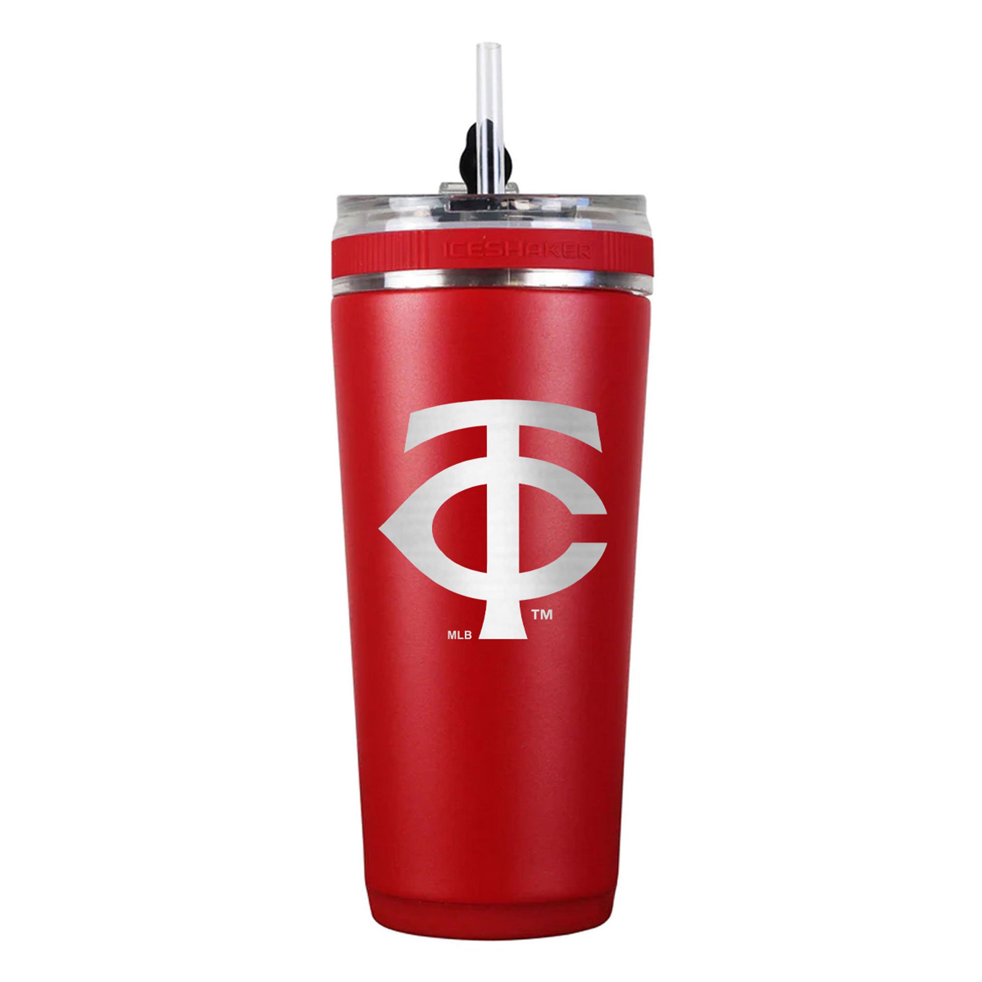 Officially Licensed Minnesota Twins 26oz Flex Bottle - Red