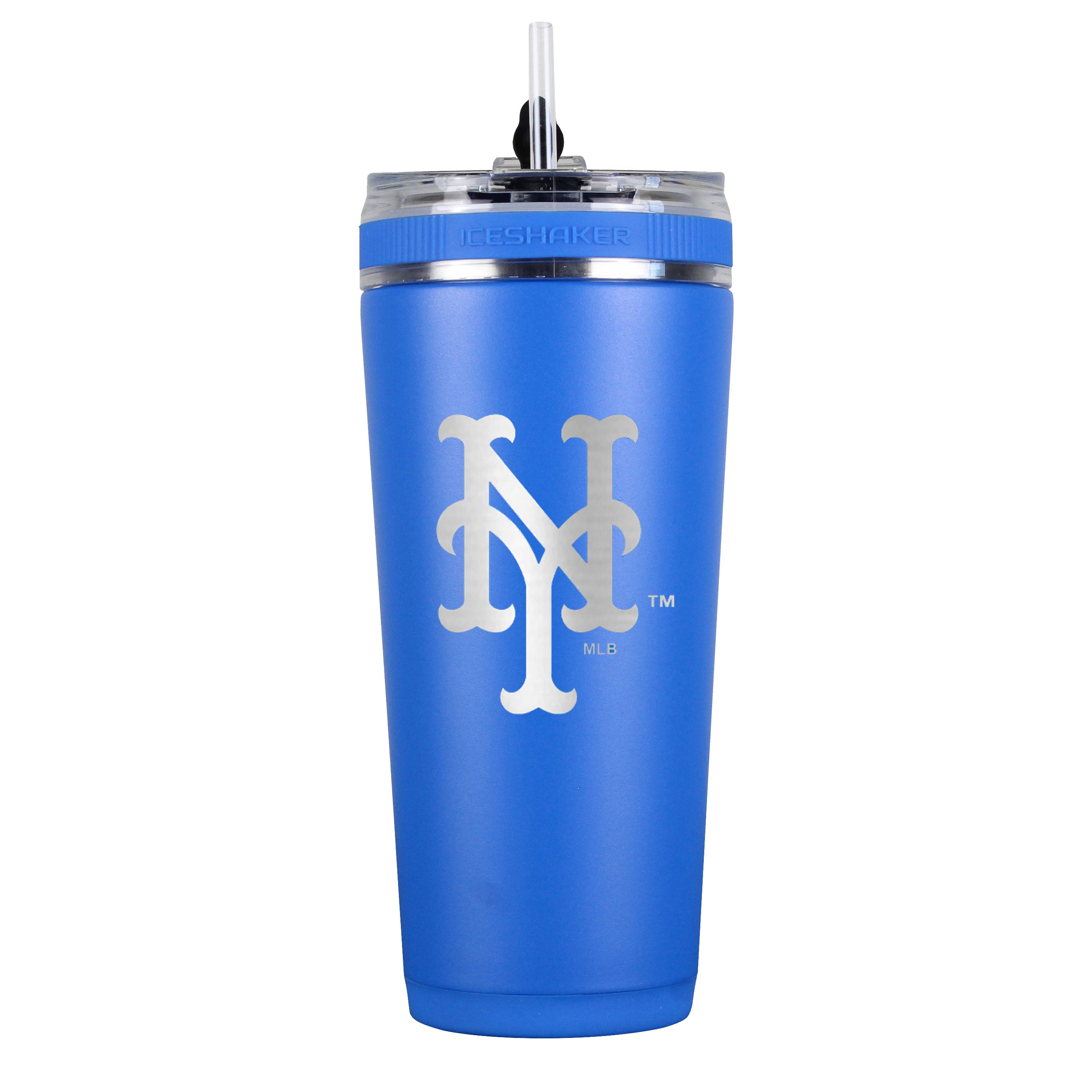 Officially Licensed New York Mets 26oz Flex Bottle - Royal Blue