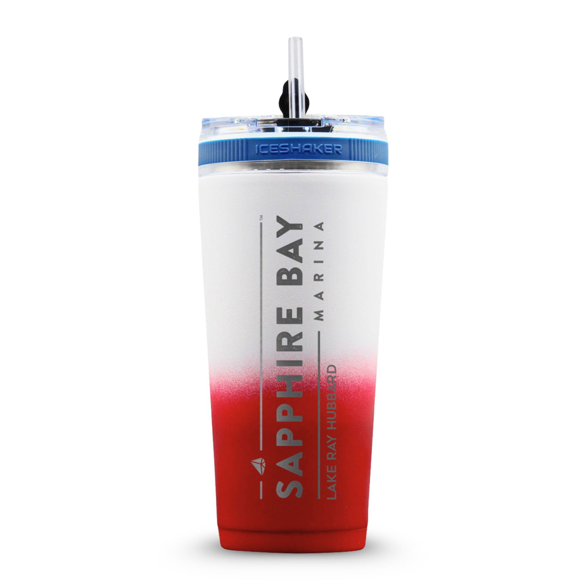 Sapphire Bay Marina Custom 26oz Flex Bottles