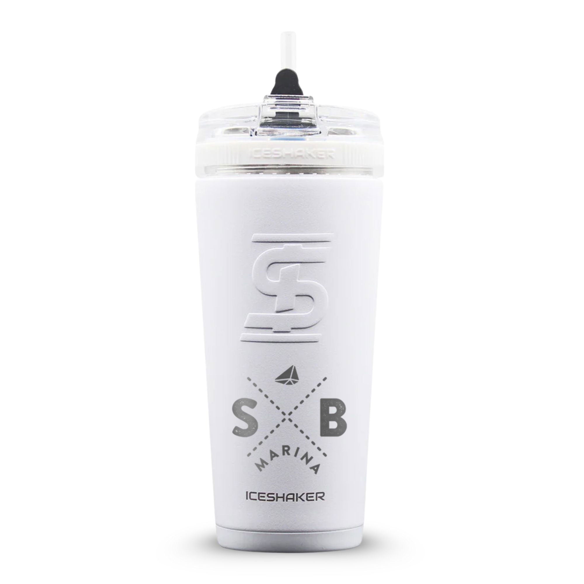Sapphire Bay Marina Custom 26oz Flex Bottles