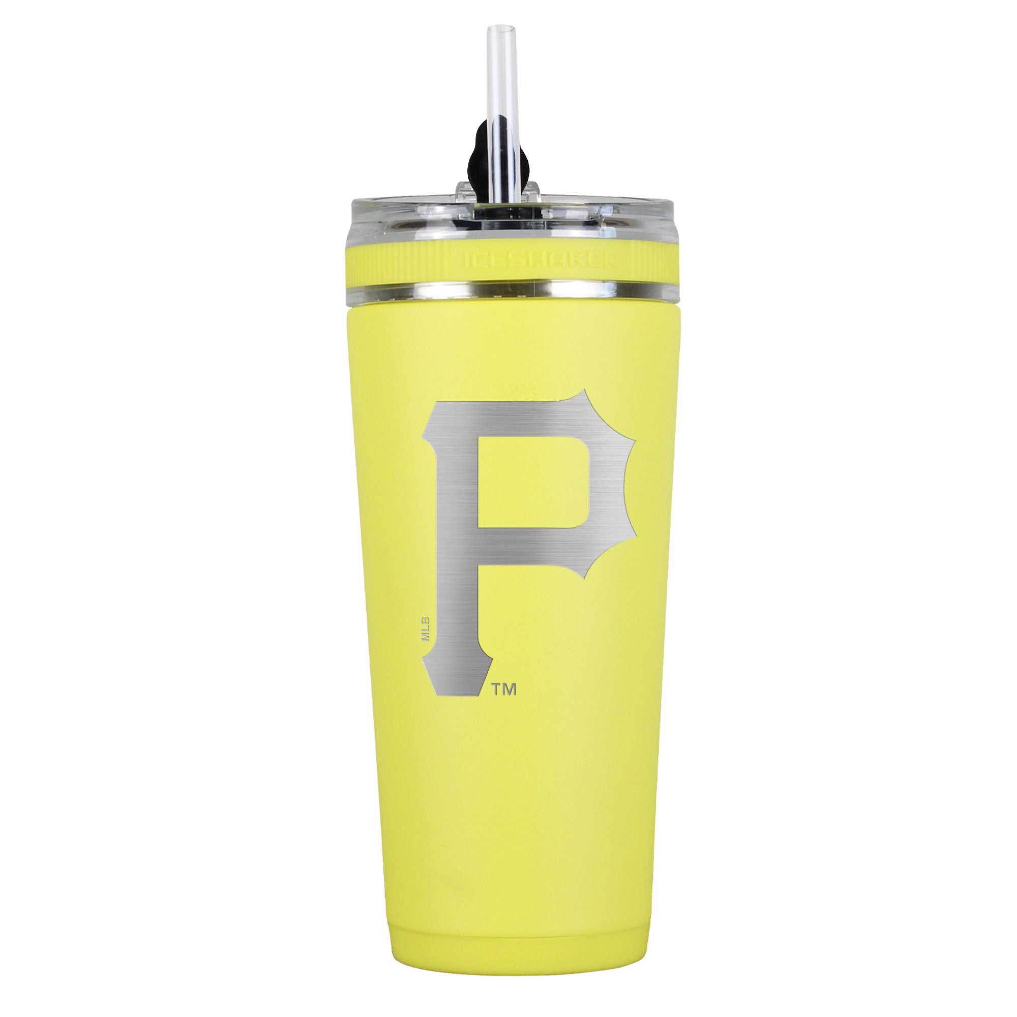 Officially Licensed Pittsburgh Pirates 26oz Flex Bottle - Yellow