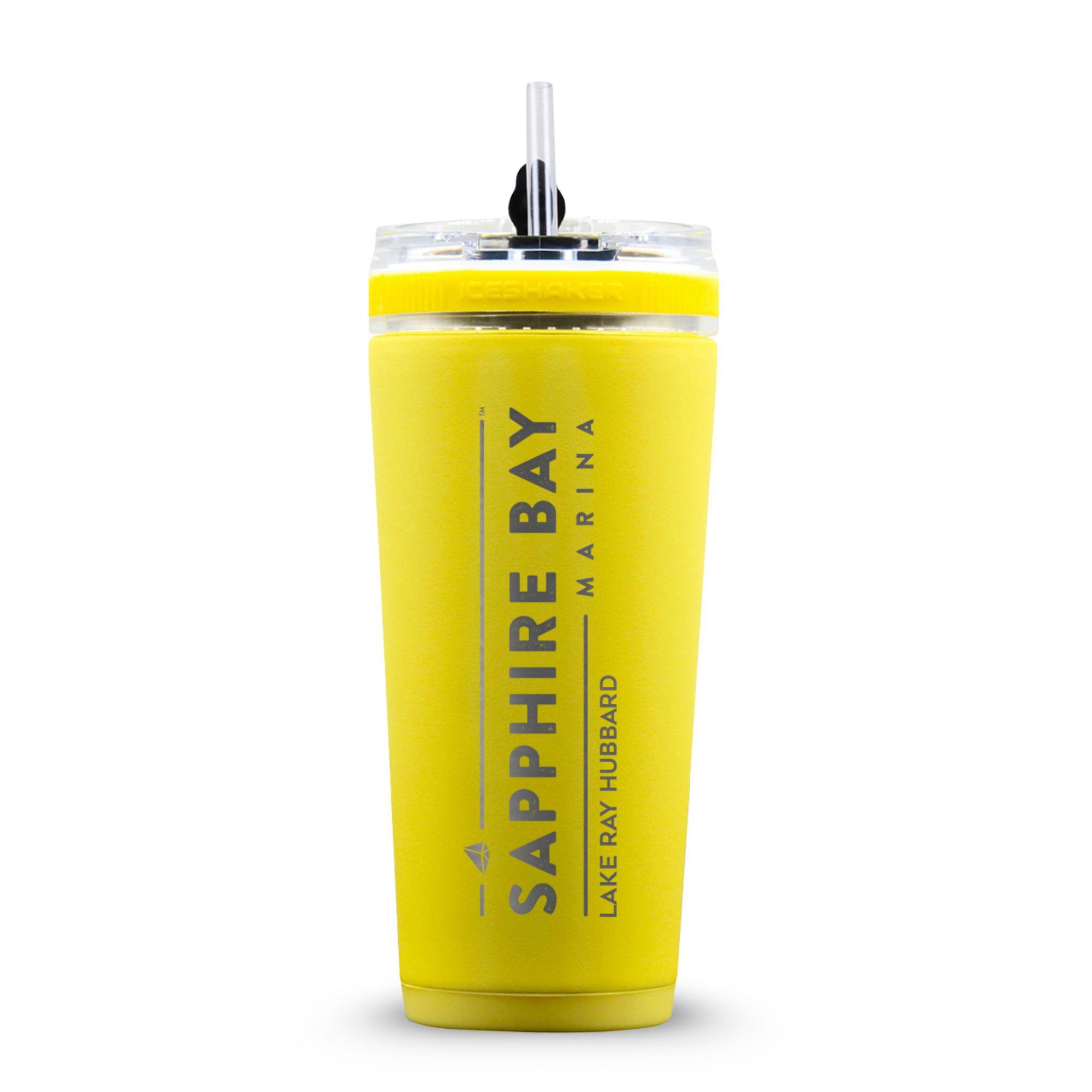 Sapphire Bay Marina Custom 26oz Flex Bottles