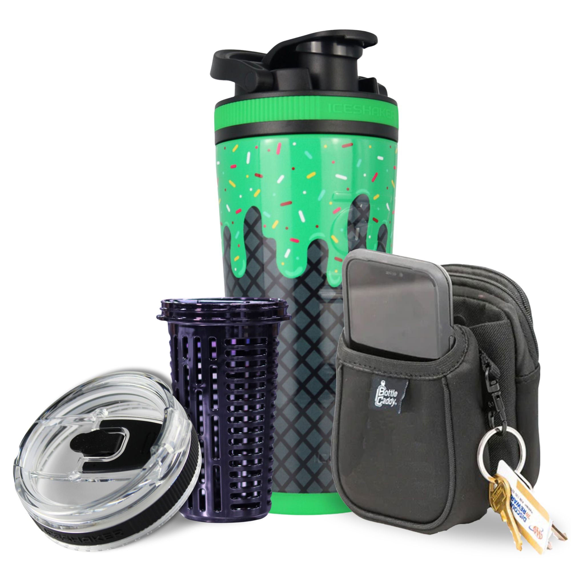 26oz Ice Shaker & Accessories Bundle