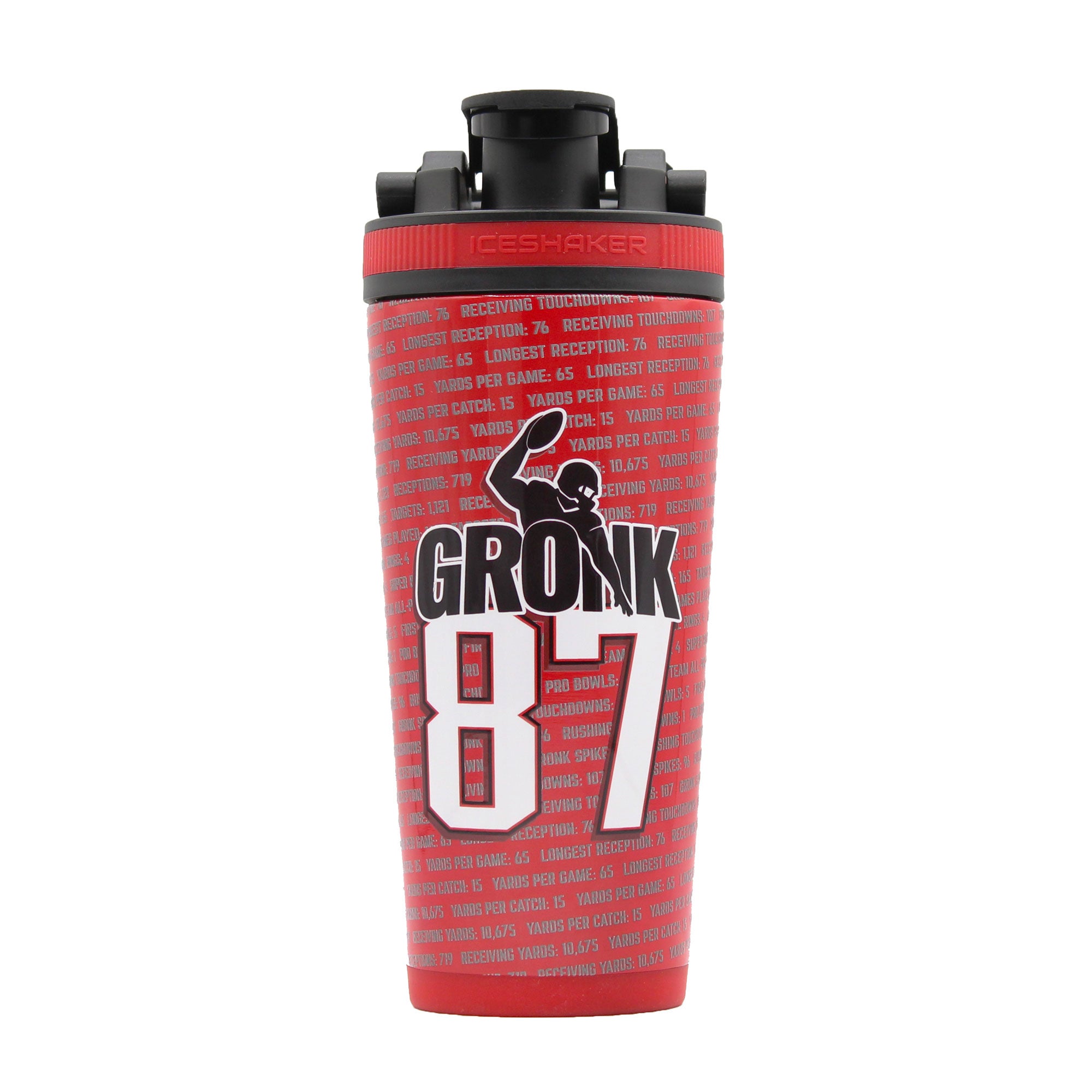 Rob Gronkowski NFL Record Breaker Edition Shaker Bottle Ice Shaker