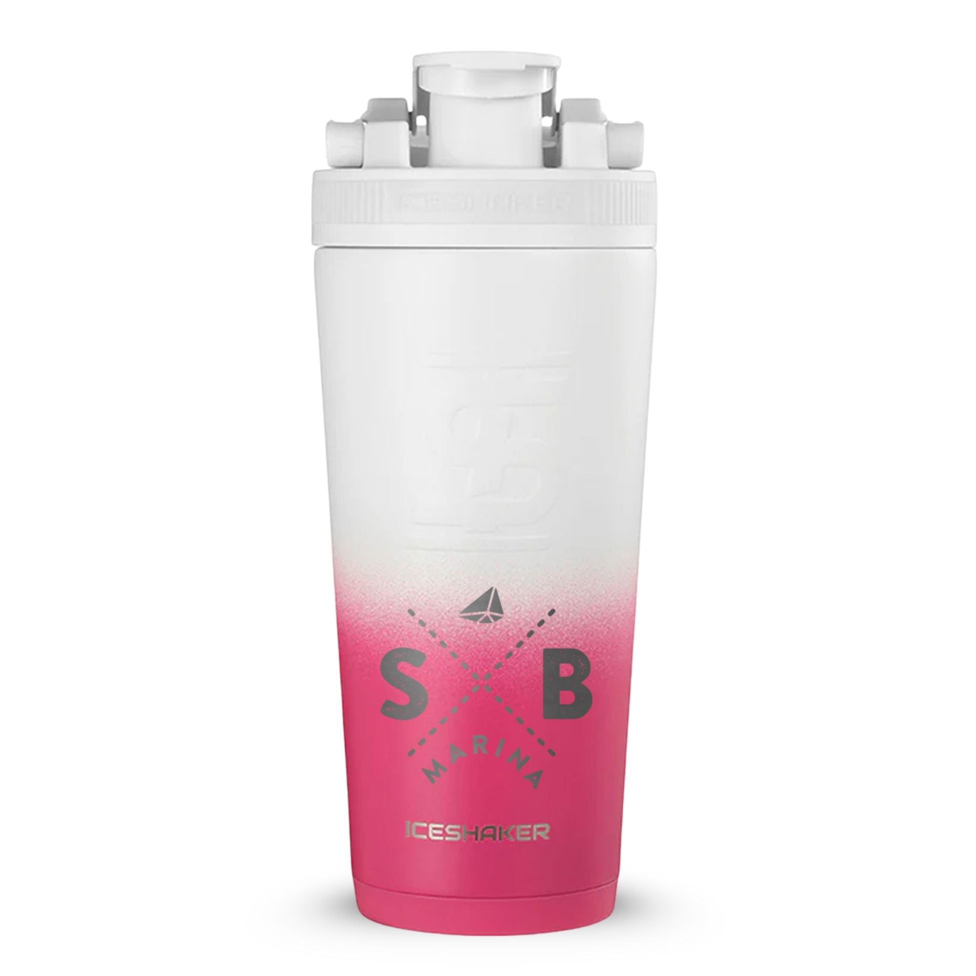 Sapphire Bay Marina Custom 26oz Ice Shakers