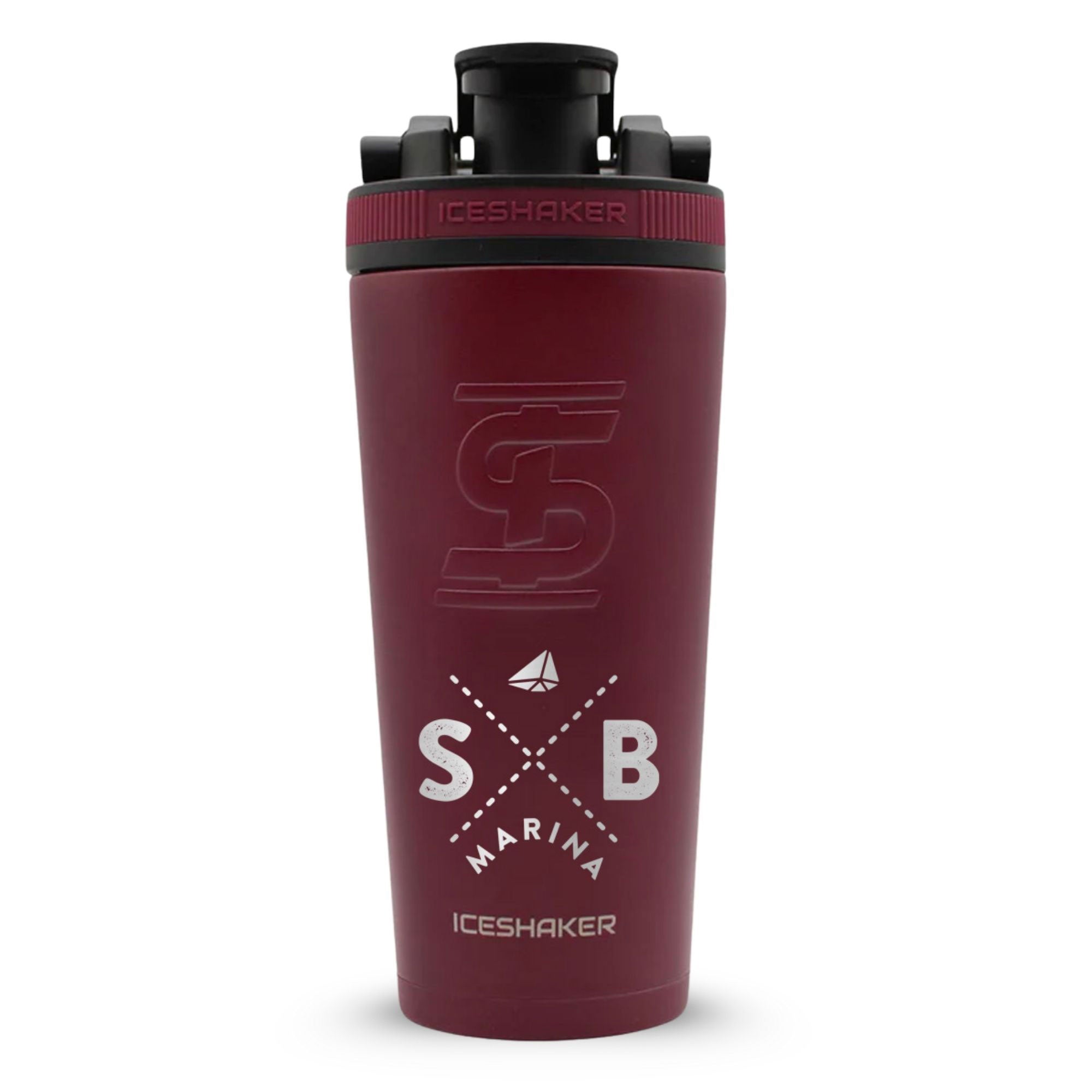Sapphire Bay Marina Custom 26oz Ice Shakers