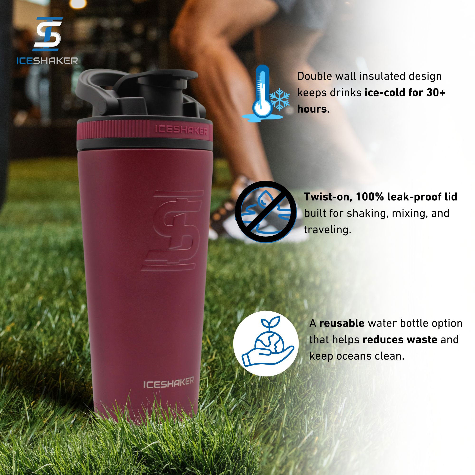 Whiskey Valor Foundation 26oz Ice Shaker