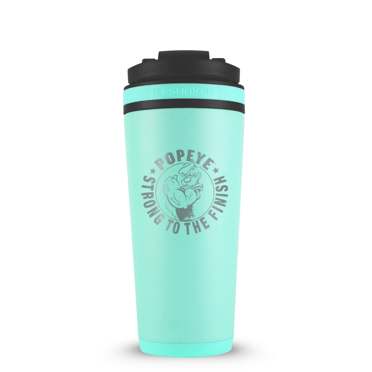 Popeye The Sailor Strong to the Finish 26oz Ice Shaker