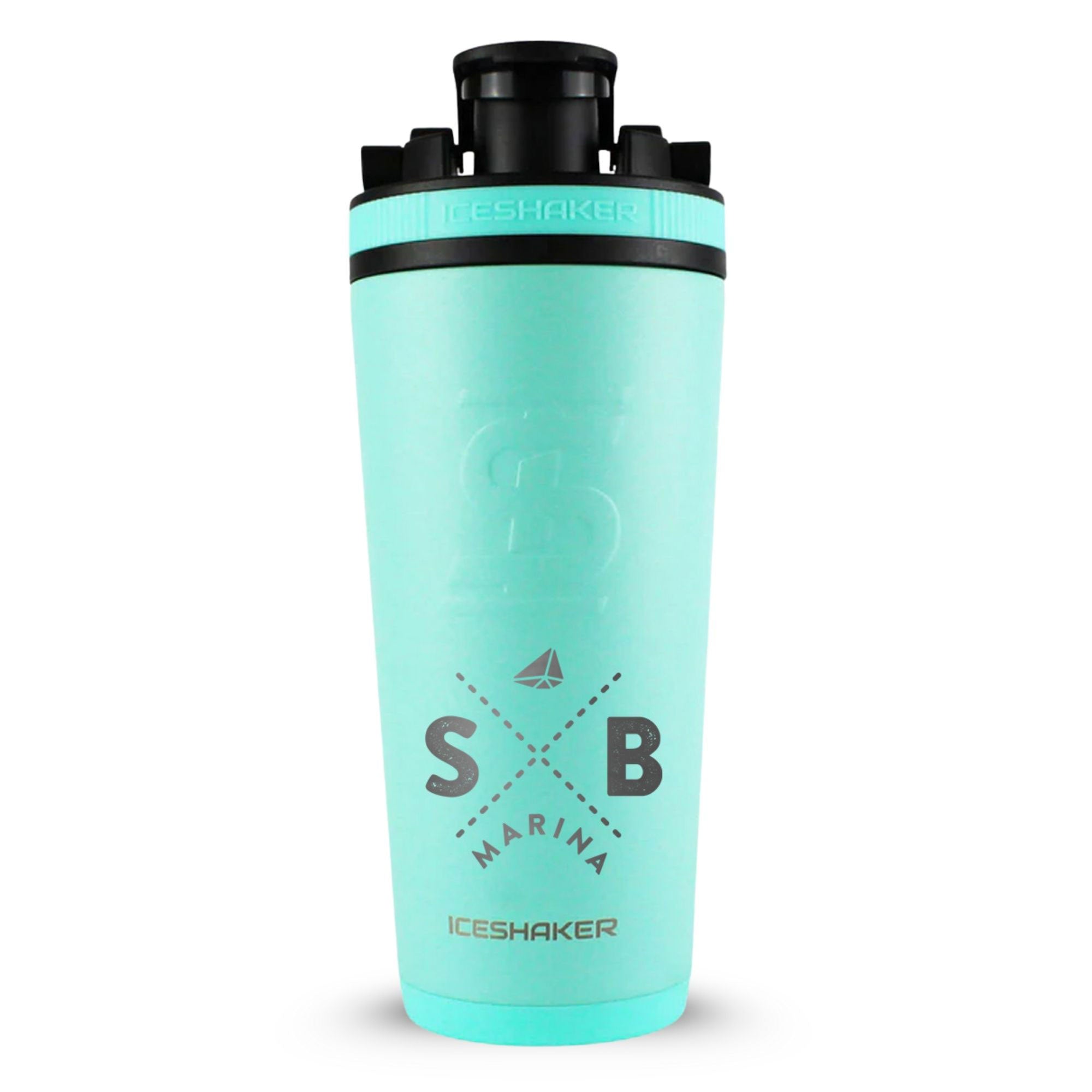 Sapphire Bay Marina Custom 26oz Ice Shakers